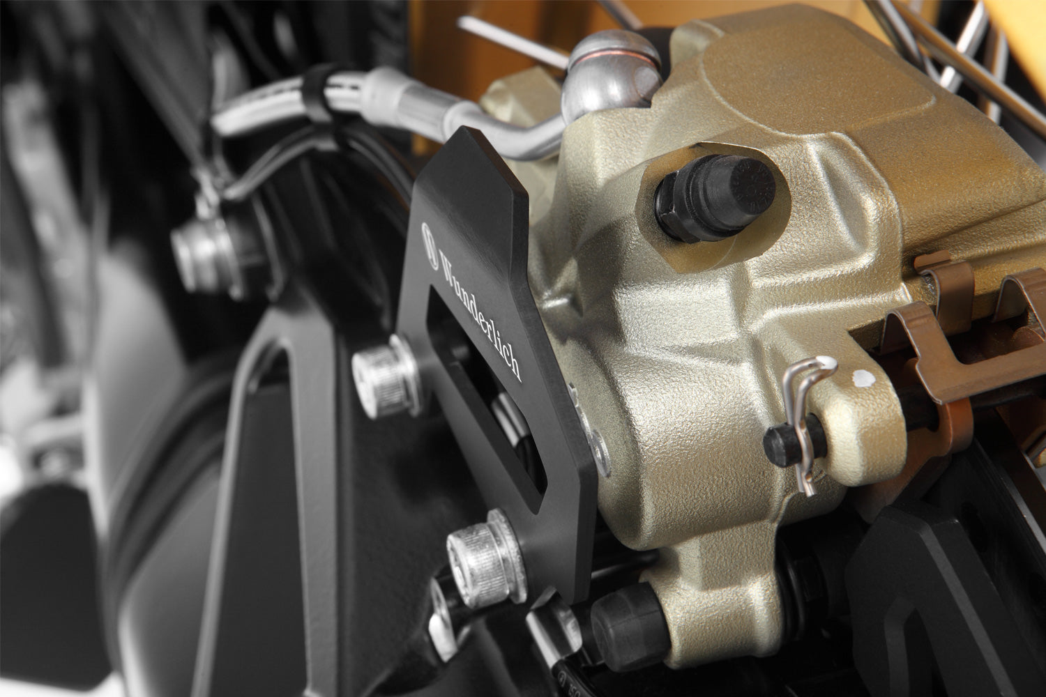Wunderlich Brake Calliper Cover Front | Black -   Pyramid Motorcycle Accessories