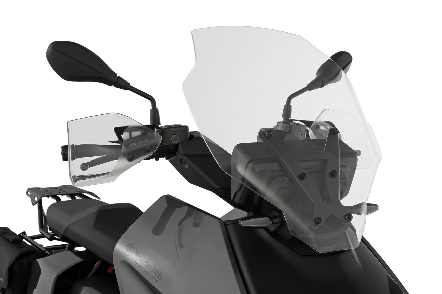 Wunderlich Hand Guards | White | BMW CE 04 -   Pyramid Motorcycle Accessories