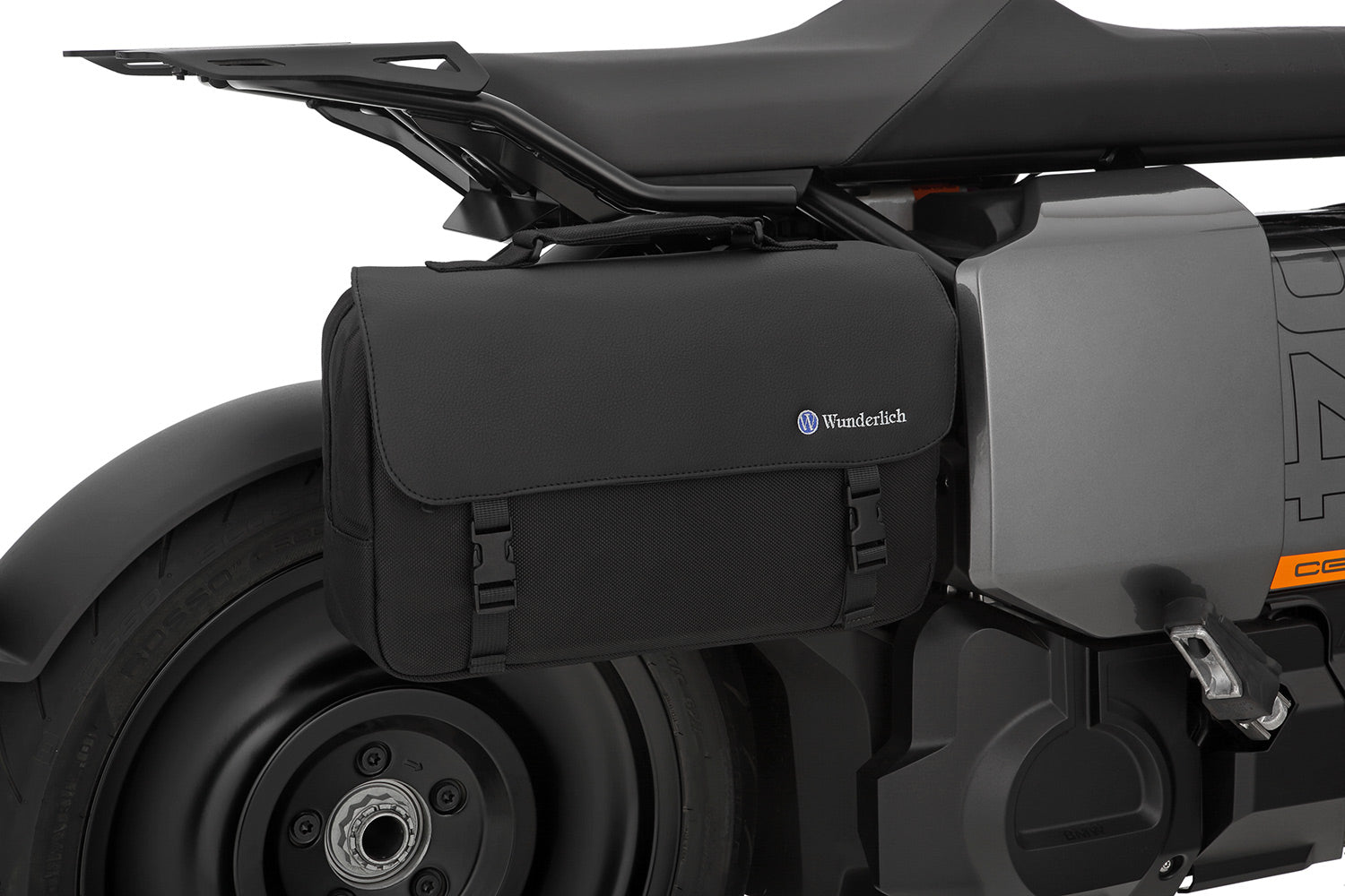 Wunderlich Side Bag Mammut Piece | Black | BMW R nineT -   Pyramid Motorcycle Accessories