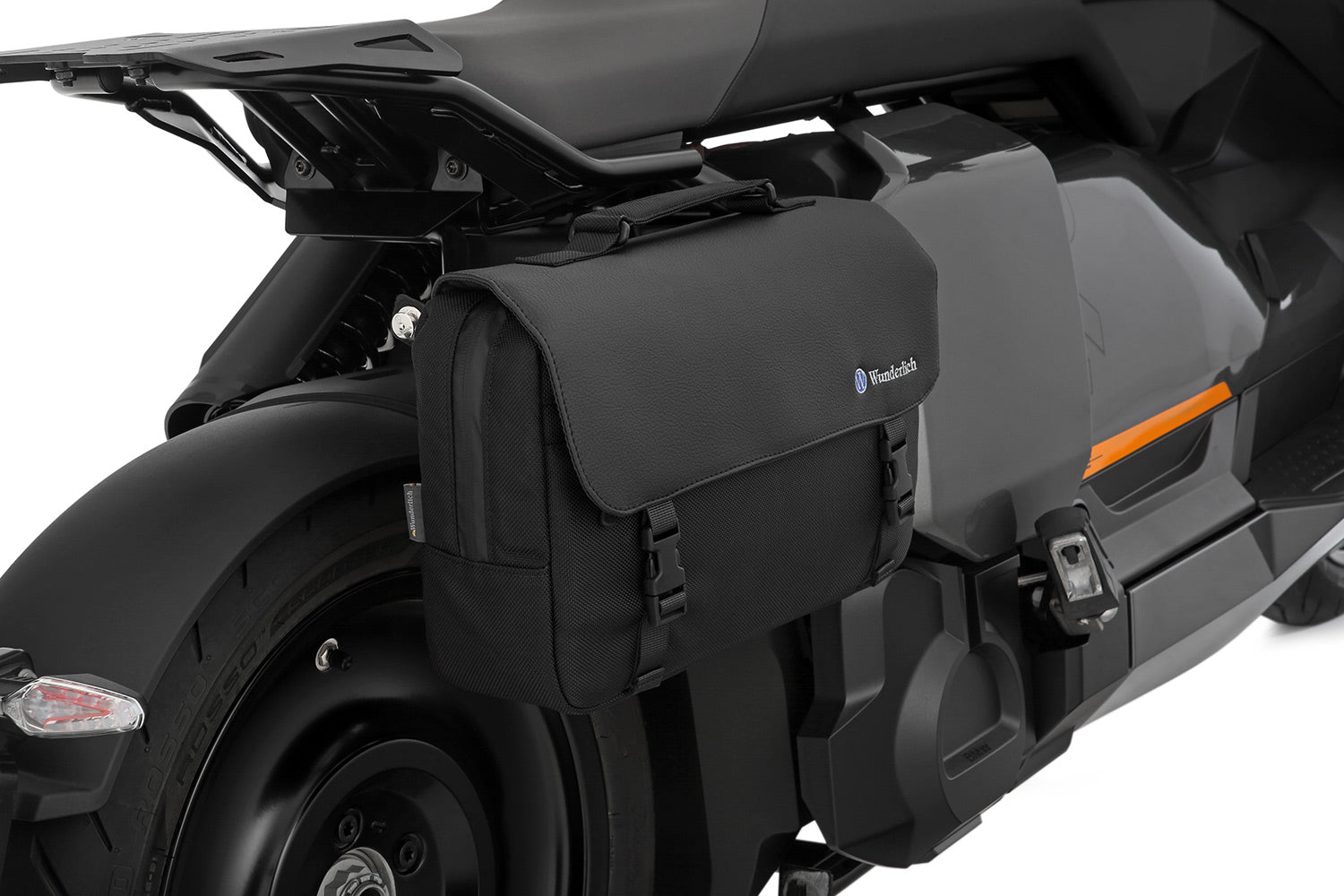 Wunderlich Side Bag Mammut Piece | Black | BMW R nineT -   Pyramid Motorcycle Accessories