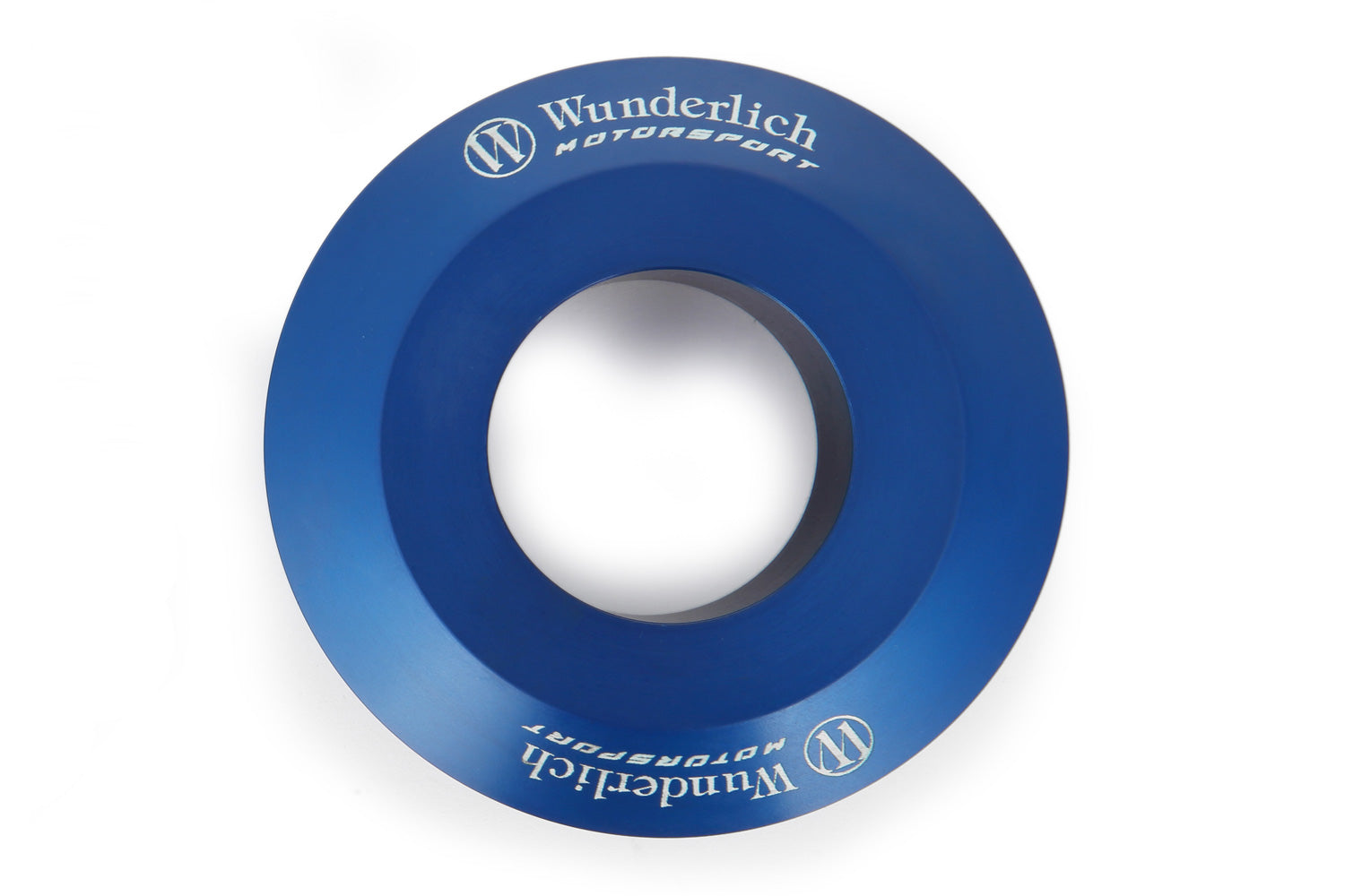 Wunderlich Trackday Back Wheel Spacing Sleeve Chain Side | Blue | BMW S 1000 RR -   Pyramid Motorcycle Accessories
