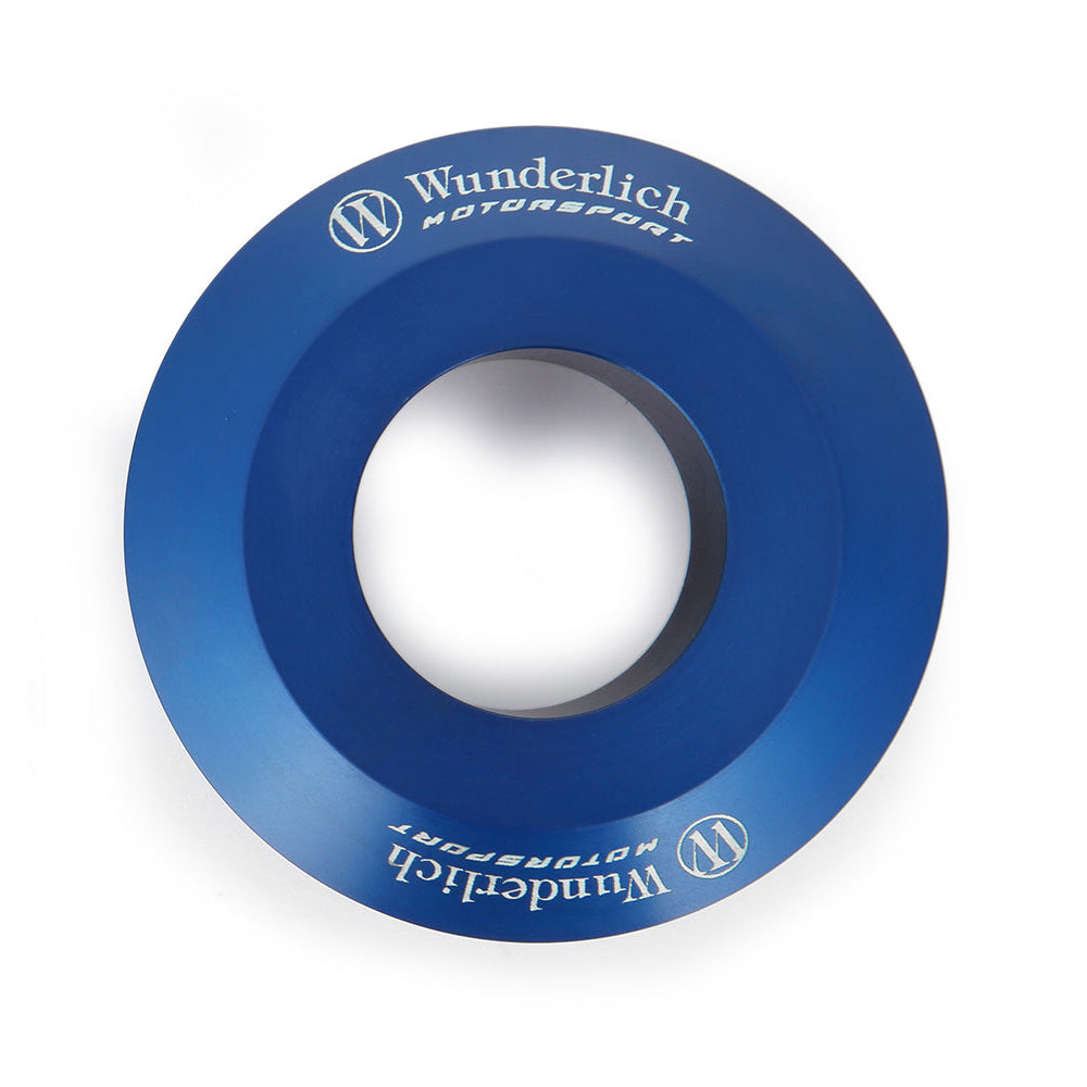 Wunderlich Trackday Back Wheel Spacing Sleeve Chain Side | Blue | BMW F 900 XR -   Pyramid Motorcycle Accessories