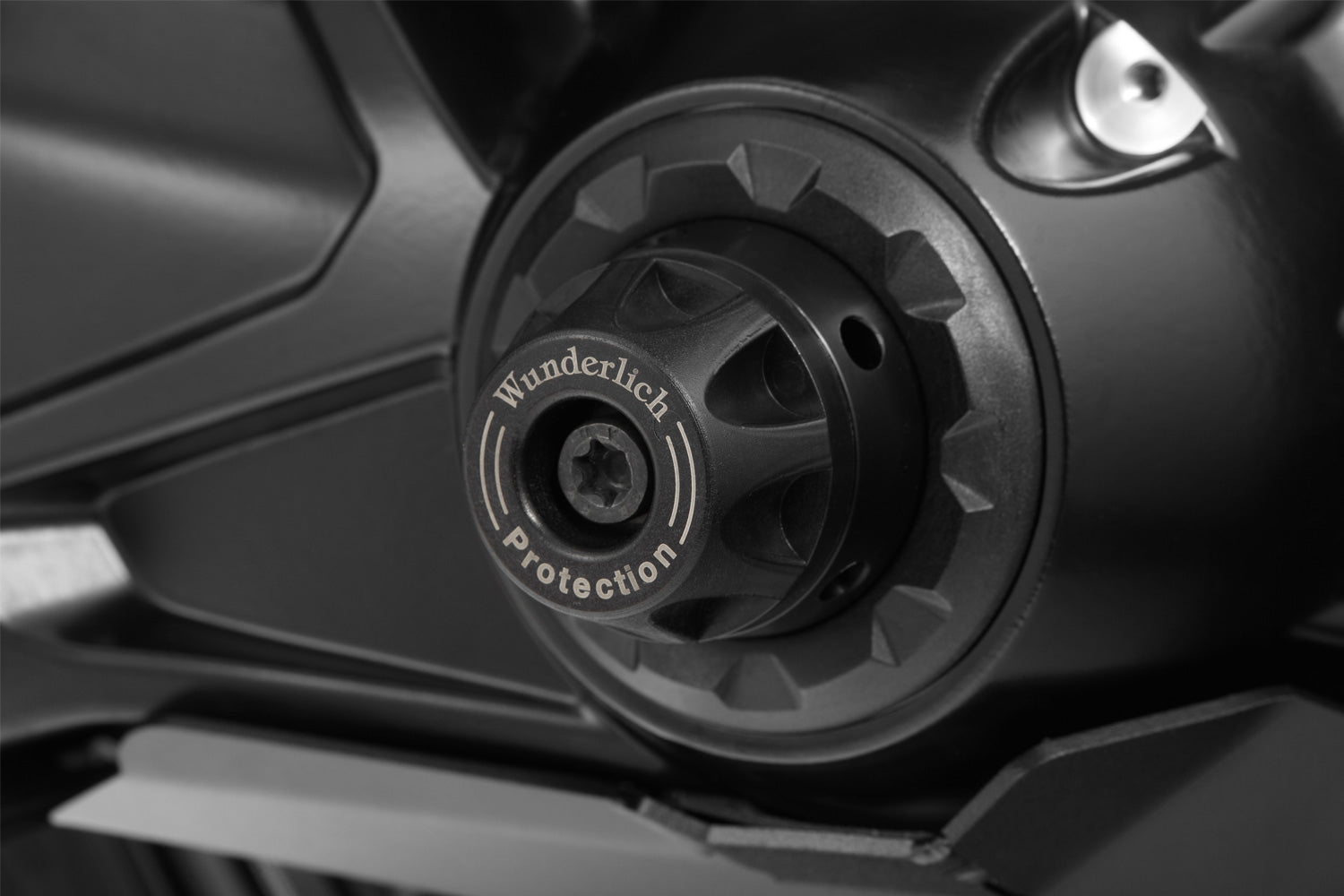 Wunderlich Crash Pads For Crash Bars | Titanium -   Pyramid Motorcycle Accessories