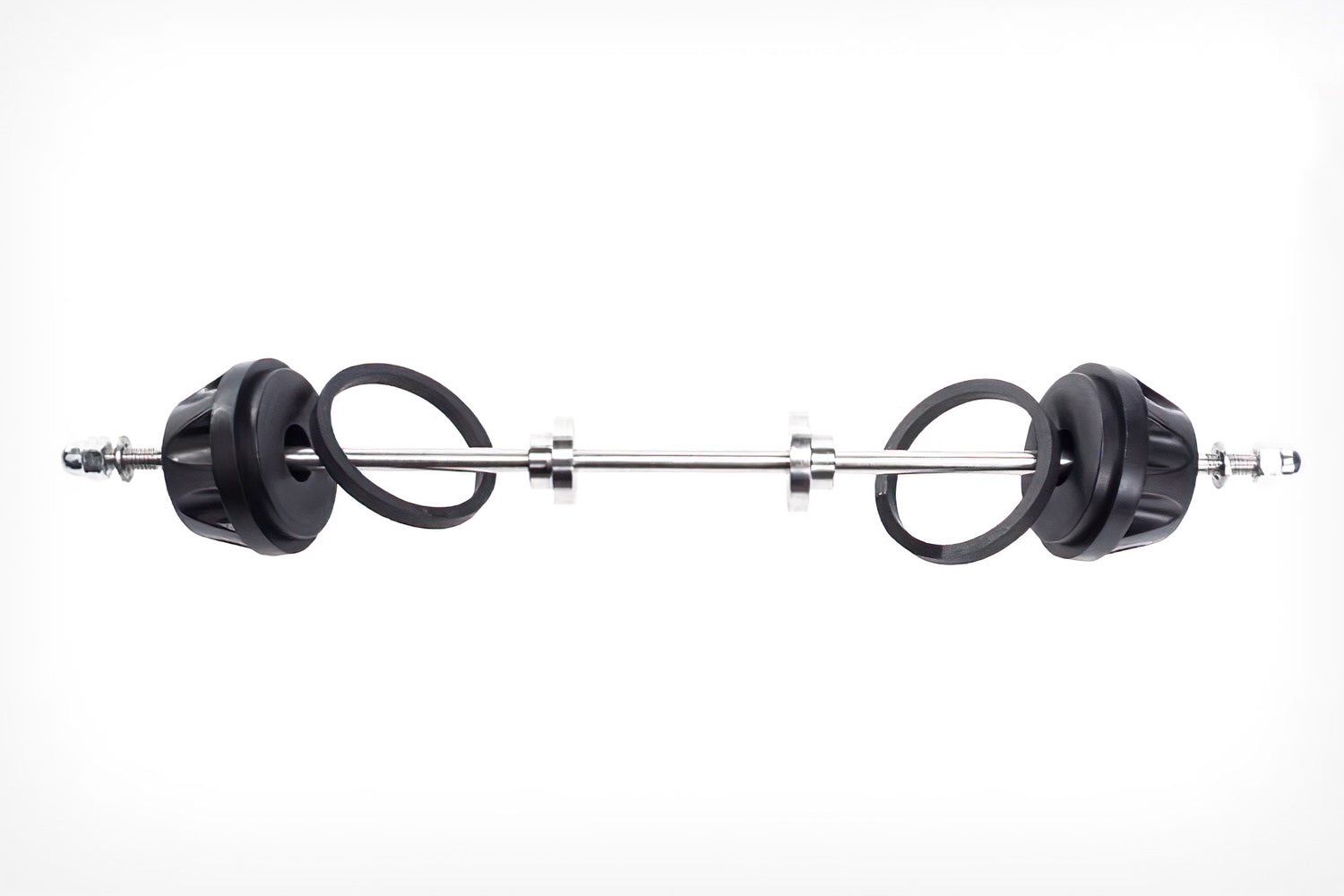 Wunderlich “Doubleshock” Axle Protection Pads | Black -   Pyramid Motorcycle Accessories