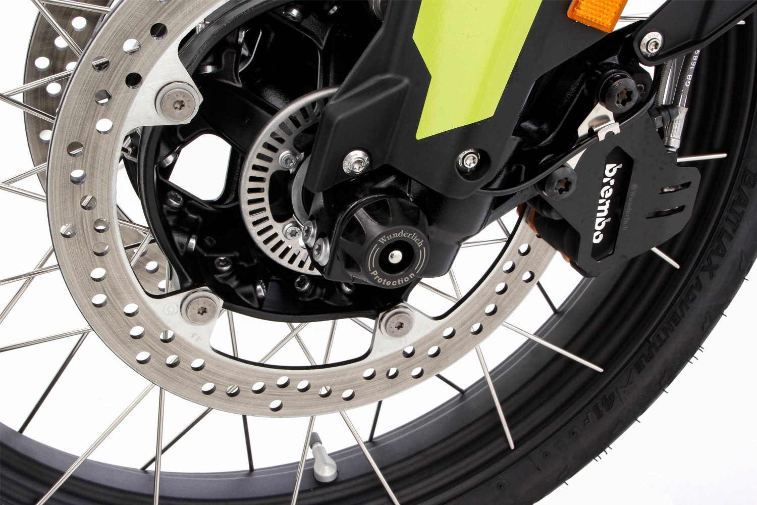 Wunderlich Protection Pad Doubleshock Front | Black | BMW M 1000 R -   Pyramid Motorcycle Accessories