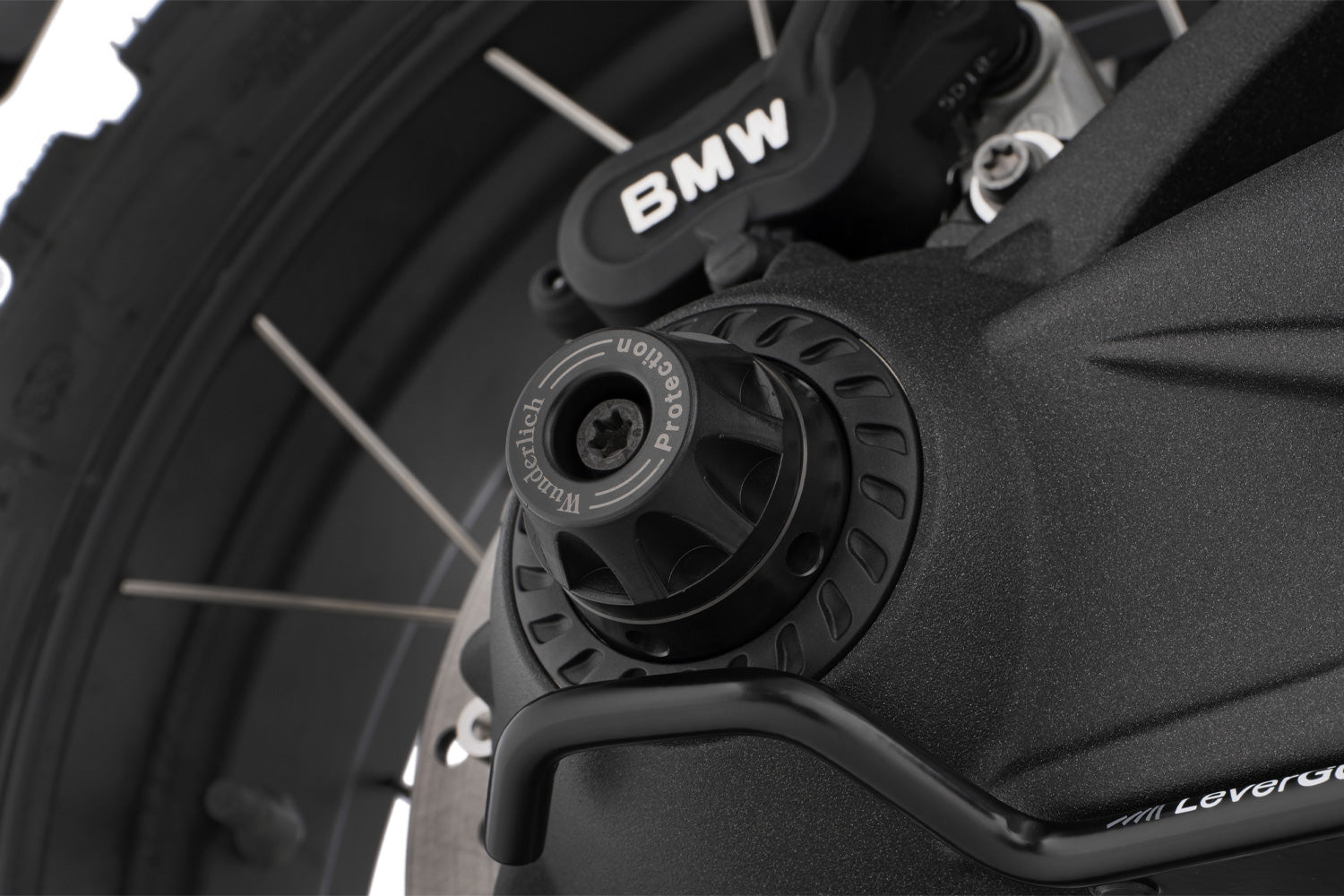 Wunderlich Cardan Shaft Lighting | Black -   Pyramid Motorcycle Accessories