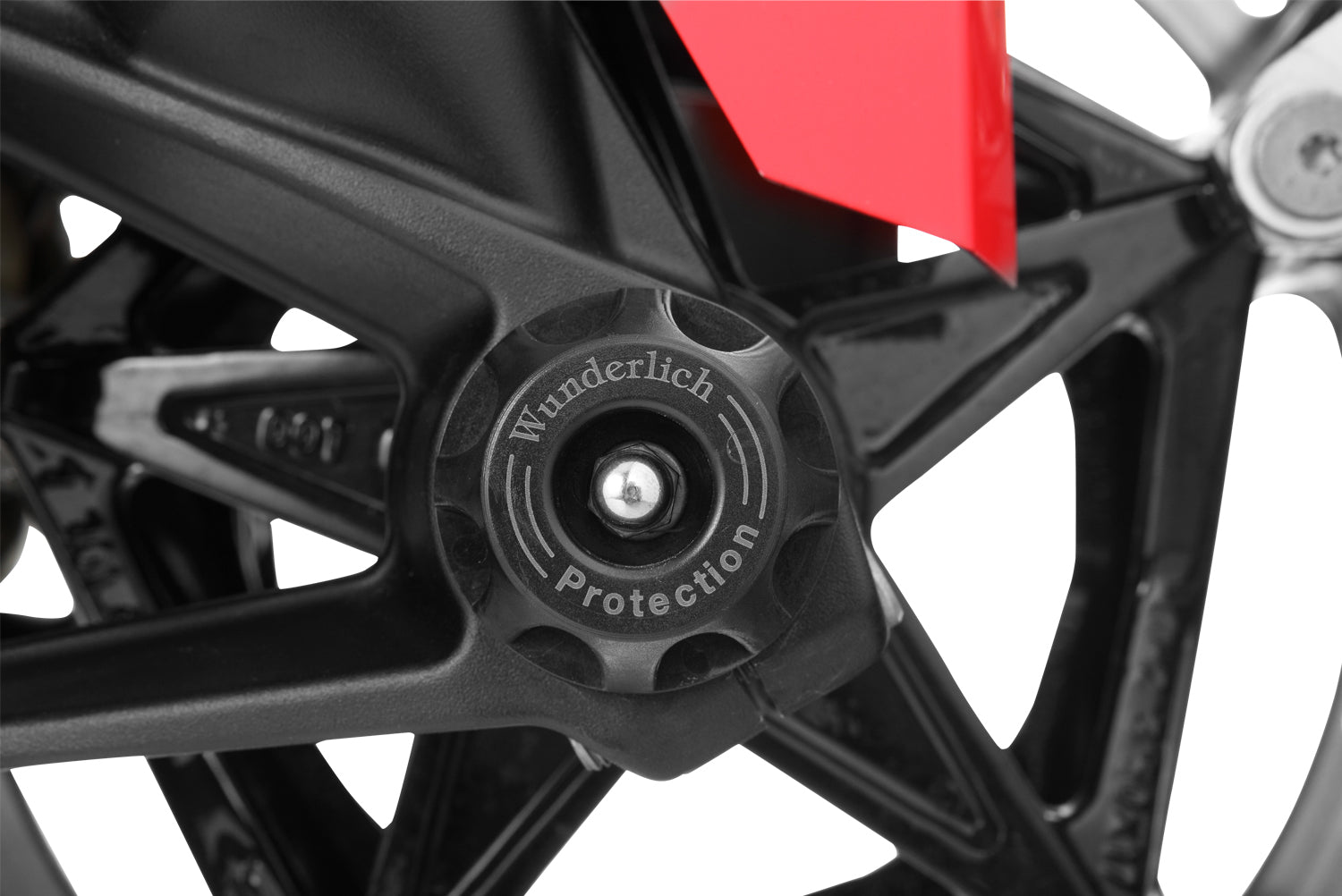 Wunderlich Protection Pad Doubleshock Front | Black | BMW R nineT Scrambler -   Pyramid Motorcycle Accessories
