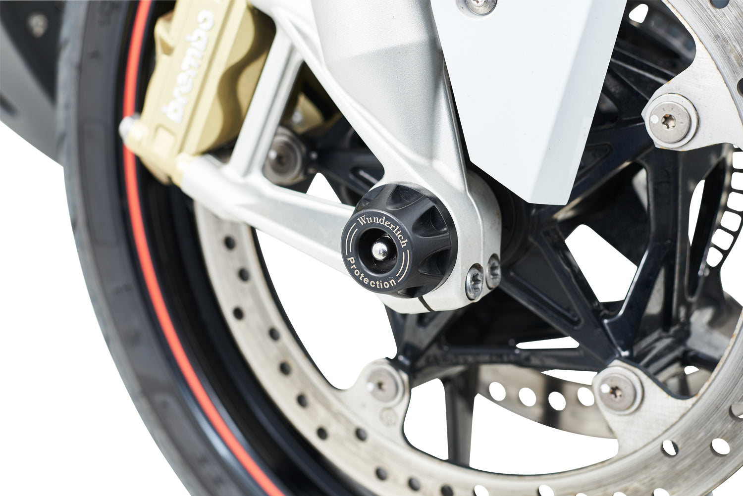 Wunderlich Protection Pad Doubleshock Front | Black | BMW R nineT Scrambler -   Pyramid Motorcycle Accessories