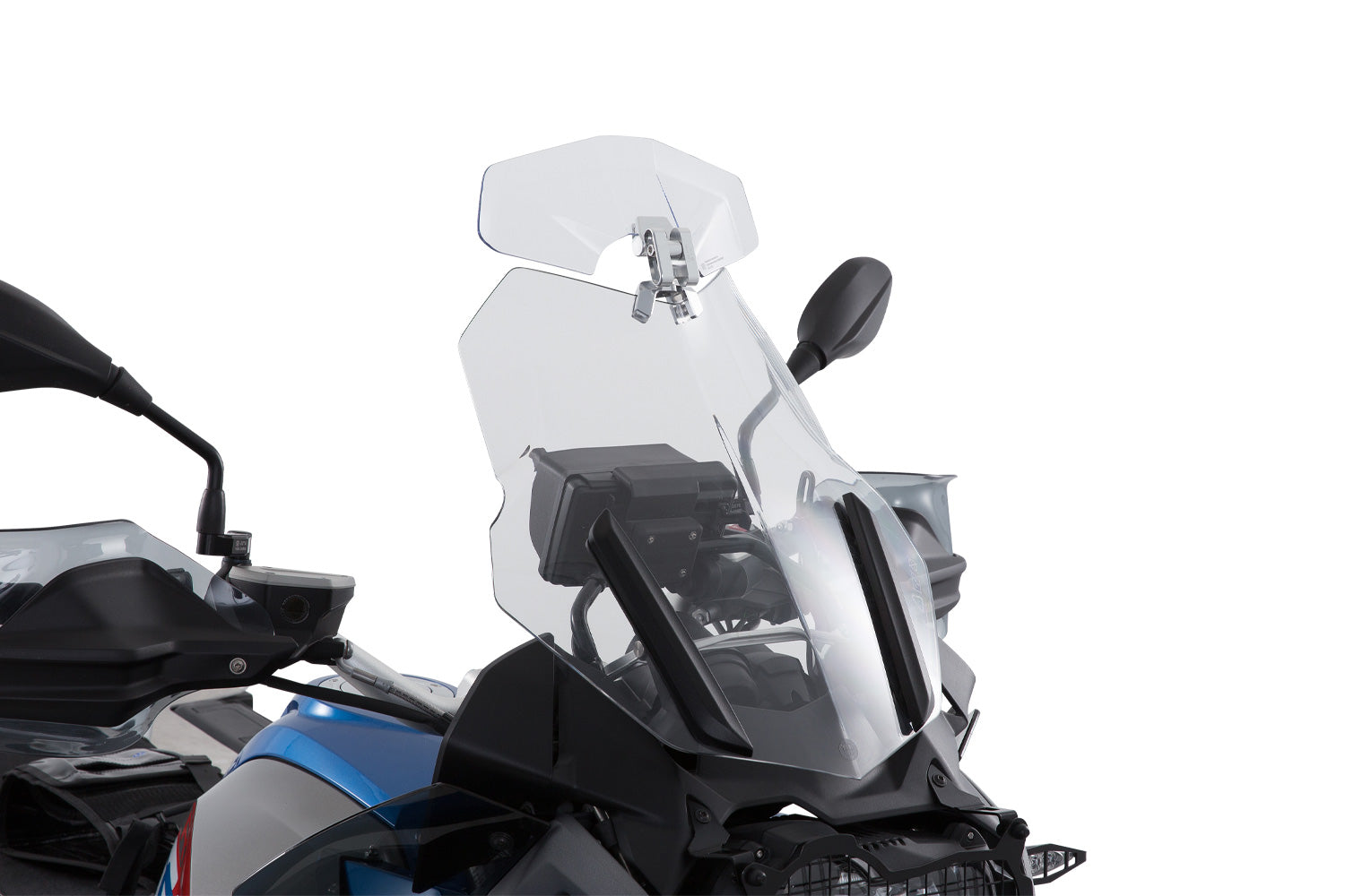 Wunderlich Vario-Ergo 3D+ Spoiler Attachment | Clear -   Pyramid Motorcycle Accessories