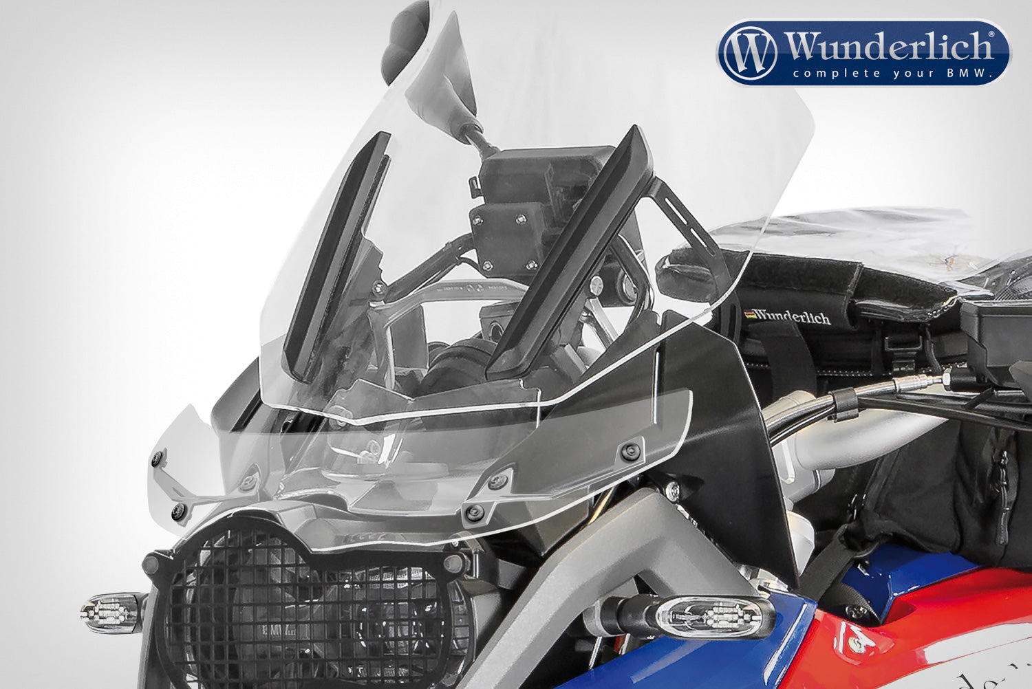 Wunderlich Hand Guard Extension Ergo | Smoked Grey -   Pyramid Motorcycle Accessories
