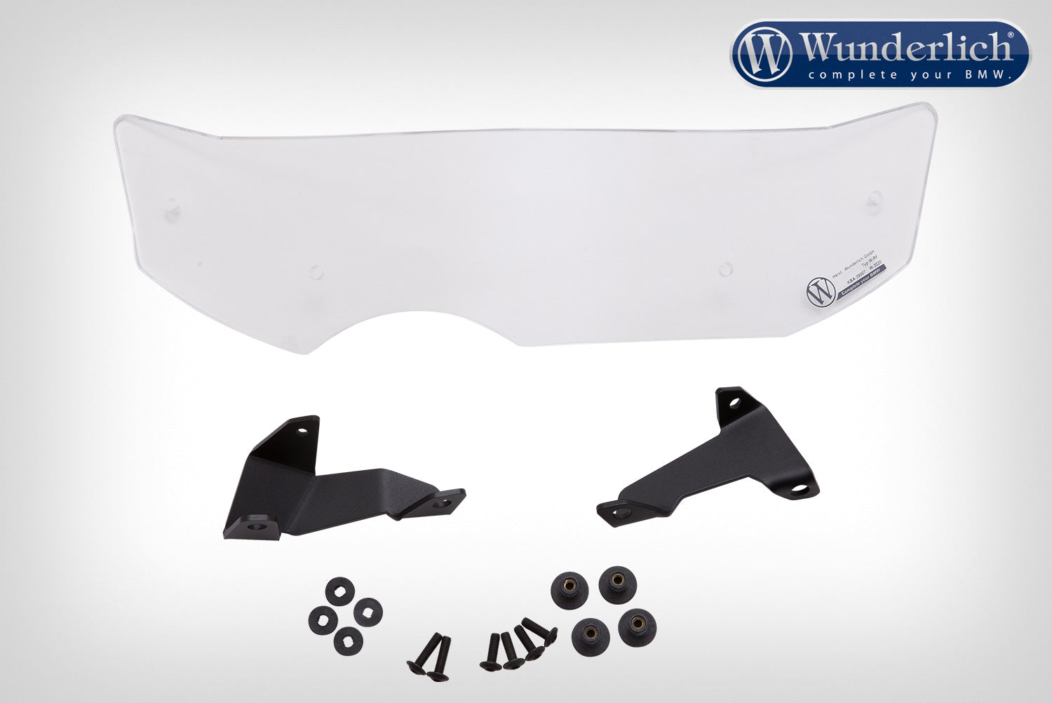 Wunderlich Hand Guard Extension Ergo | Smoked Grey -   Pyramid Motorcycle Accessories