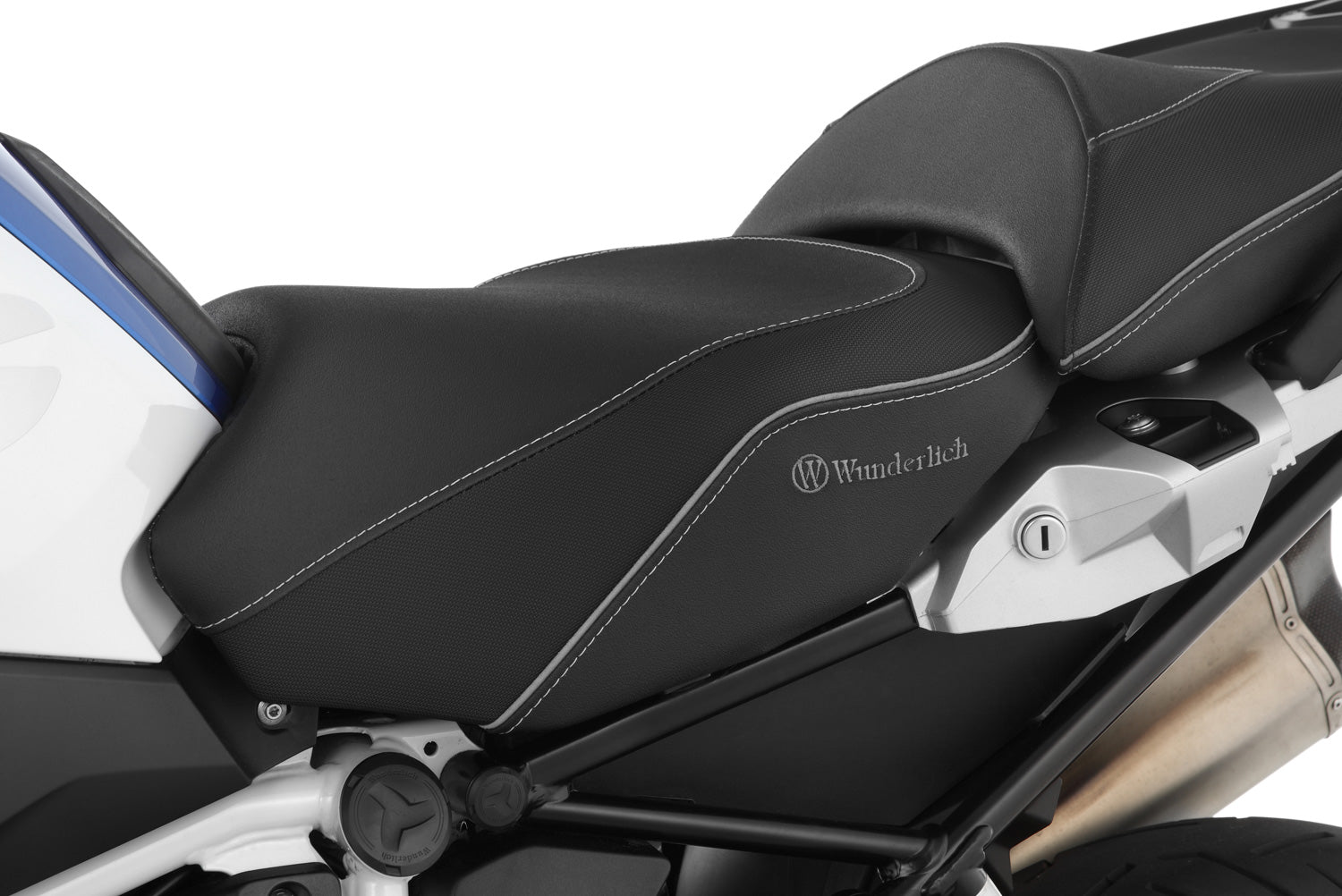 Wunderlich Aktivkomfort Rider Seat Low | Black -   Pyramid Motorcycle Accessories
