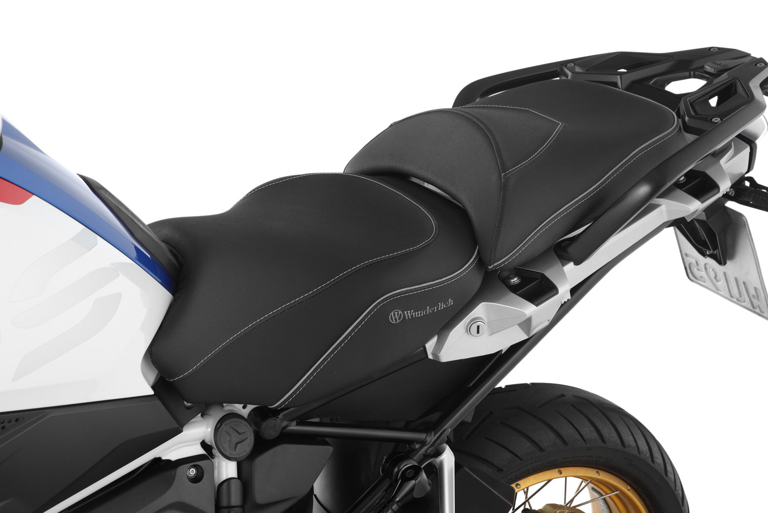 Wunderlich Aktivkomfort Rider Seat Low | Black -   Pyramid Motorcycle Accessories