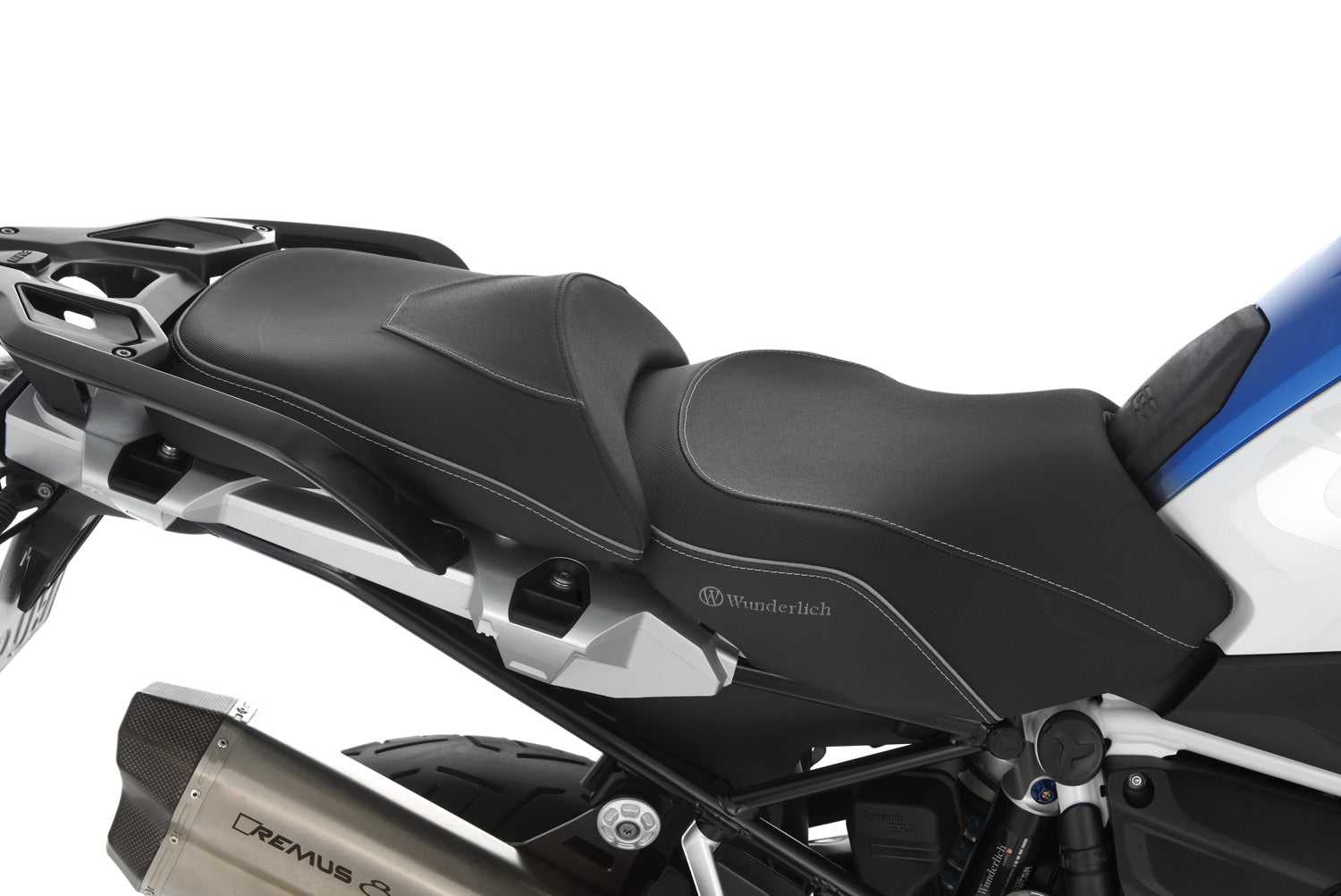 Wunderlich Aktivkomfort Rider Seat Low | Black -   Pyramid Motorcycle Accessories