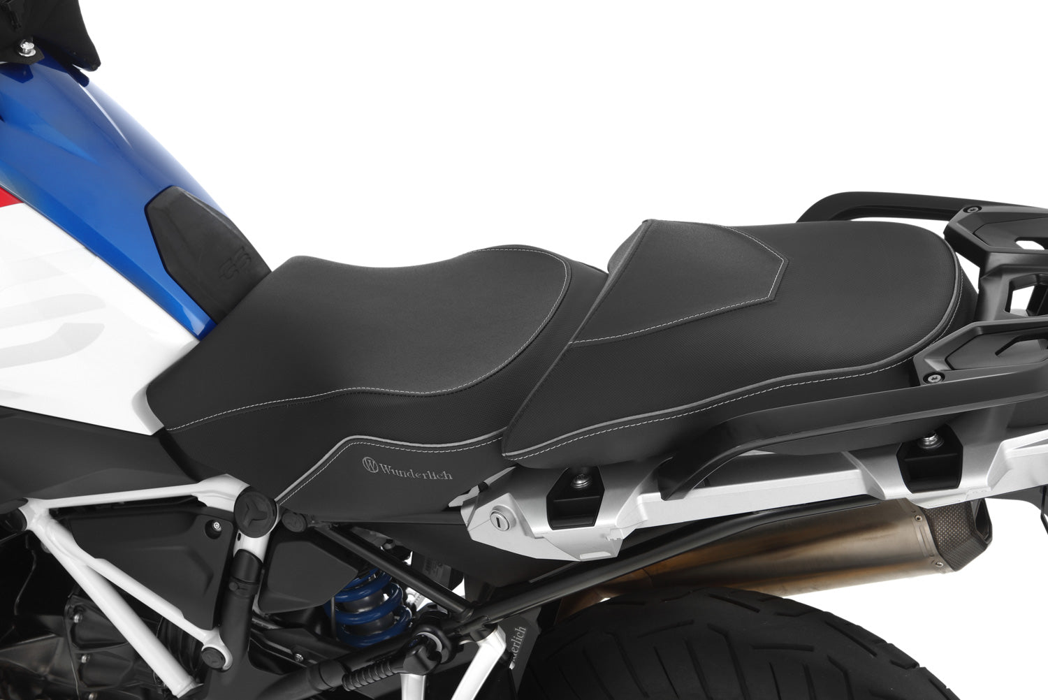 Wunderlich Aktivkomfort Rider Seat Low | Black -   Pyramid Motorcycle Accessories