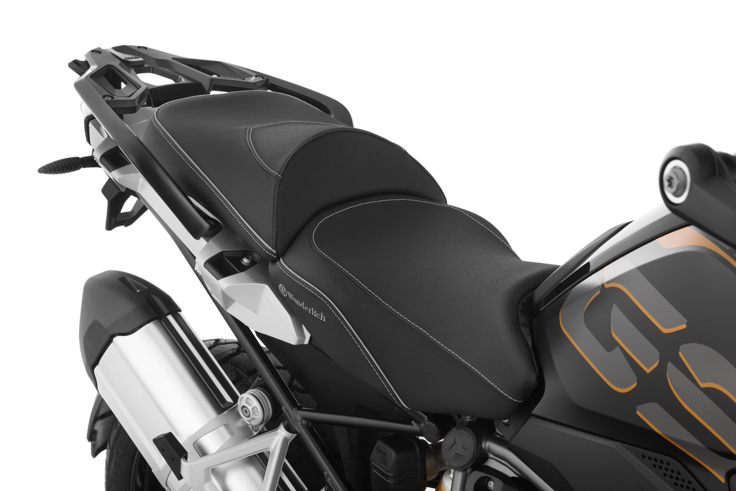 Wunderlich Aktivkomfort Rider Seat | Black -   Pyramid Motorcycle Accessories