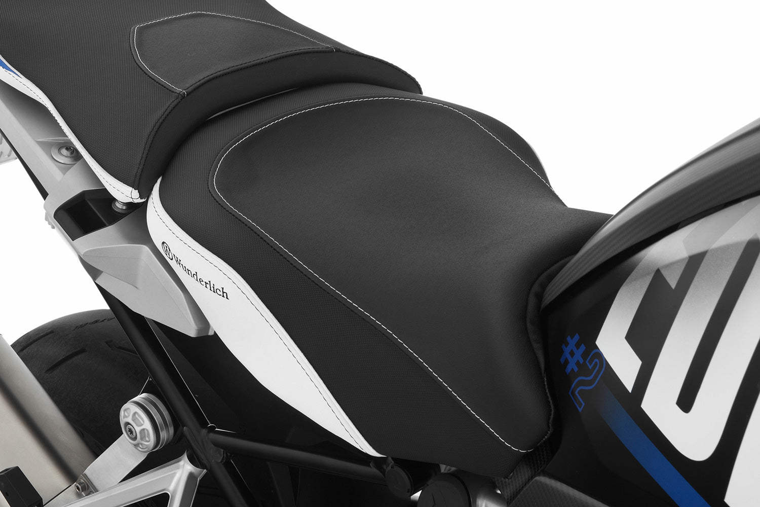 Wunderlich Aktivkomfort Rider Seat Rallye/HP-Edition | Standard -   Pyramid Motorcycle Accessories