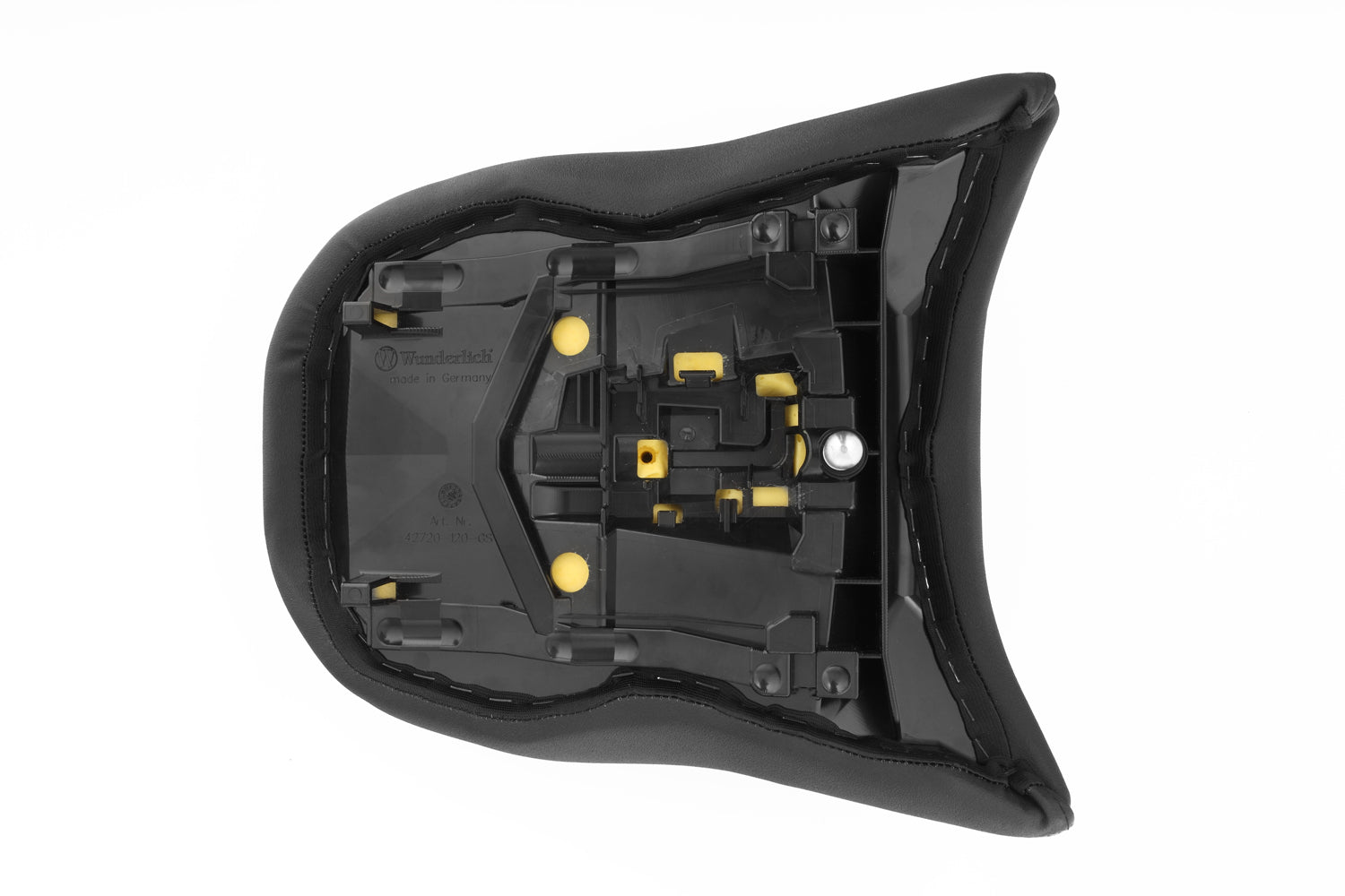 Wunderlich Passenger Seat Aktivkomfort Heating & Gel Insert | Black | BMW K 1600 GT -   Pyramid Motorcycle Accessories