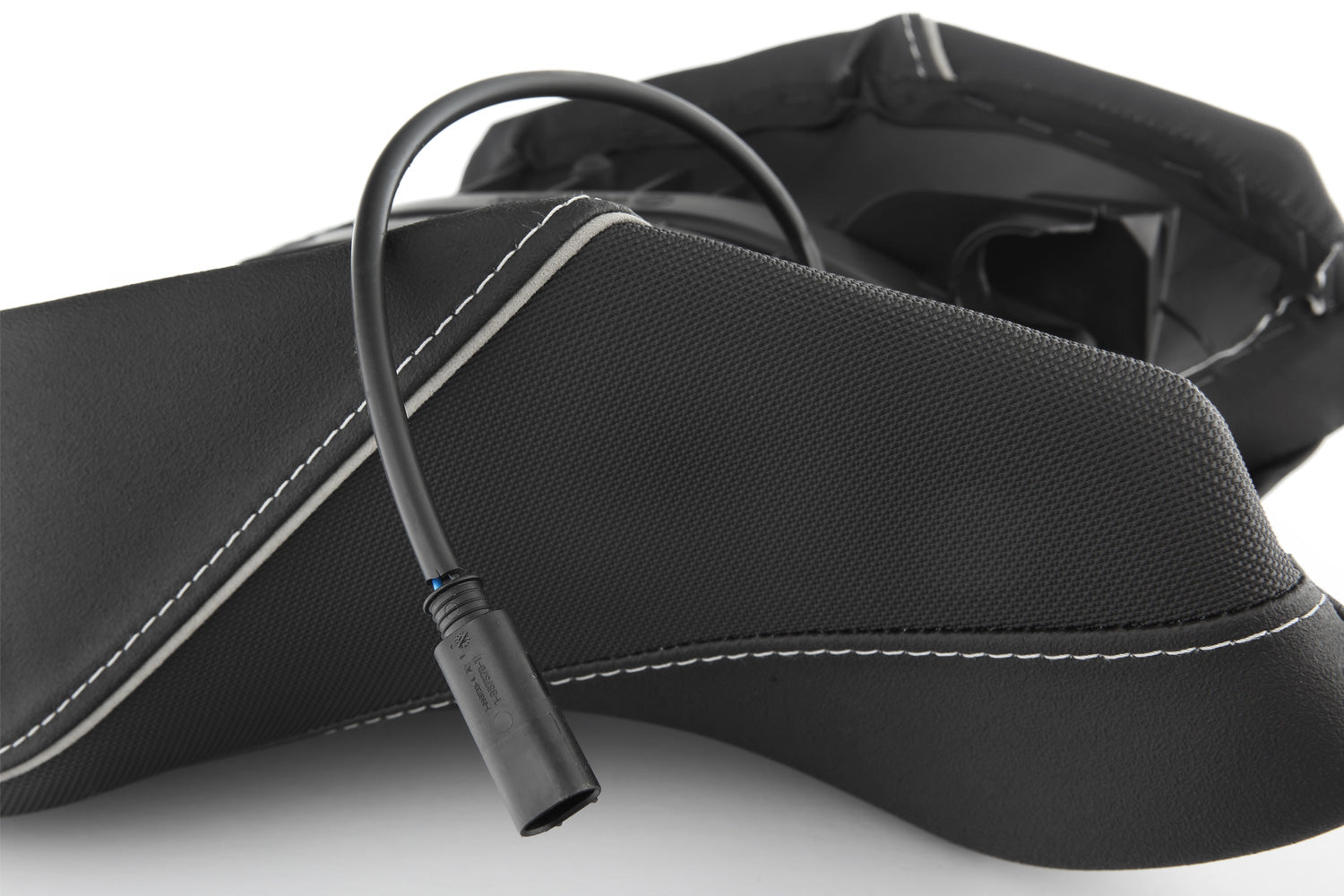 Wunderlich Aktivkomfort Rider Seat with Seat Heating Smart Standard | Black -   Pyramid Motorcycle Accessories