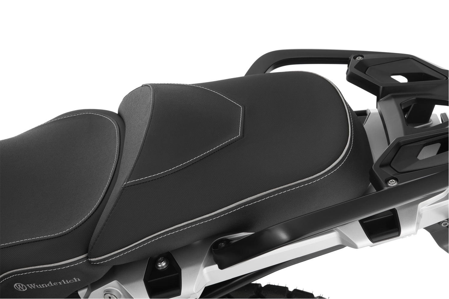 Wunderlich Passenger Seat Aktivkomfort with Seat Heating Smart | Black | BMW R 1250 R -   Pyramid Motorcycle Accessories