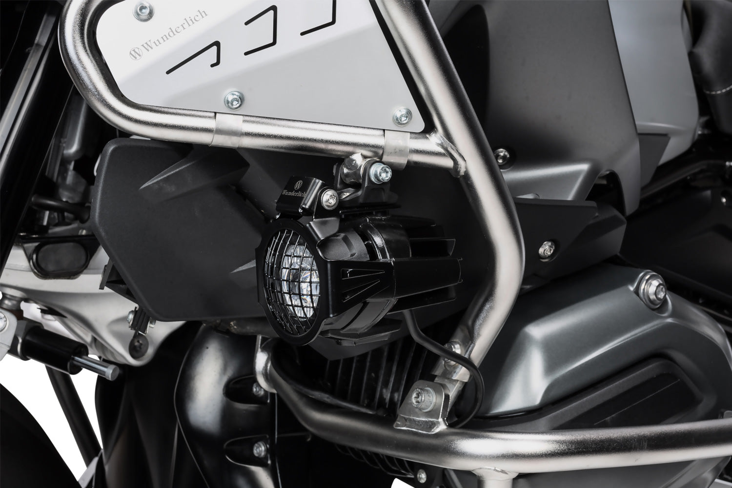 Wunderlich Axle Protection Pads Doubleshock | F 900 GS | Black -   Pyramid Motorcycle Accessories