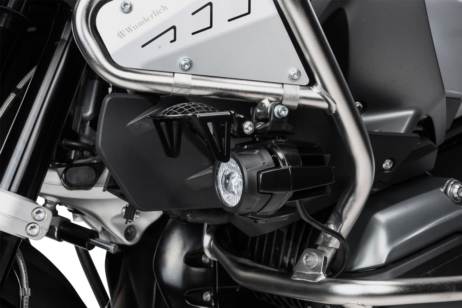 Wunderlich Axle Protection Pads Doubleshock | F 900 GS | Black -   Pyramid Motorcycle Accessories
