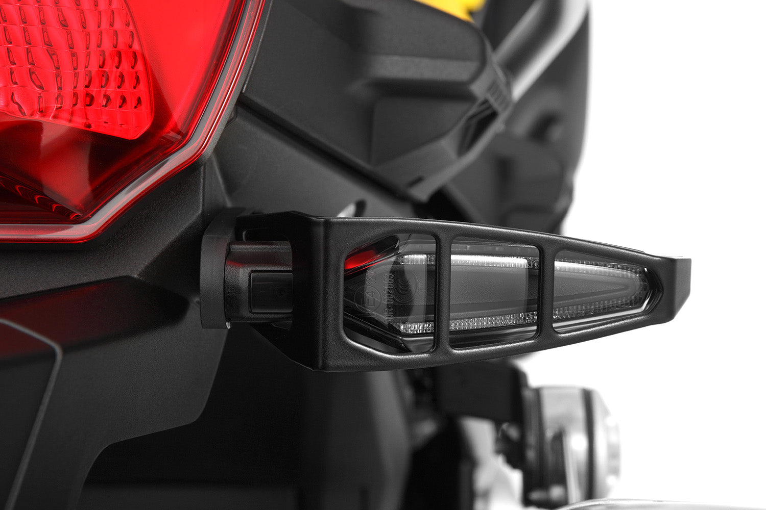 Wunderlich Protection Bar For Led Multifunctional Indicator Set | Black -   Pyramid Motorcycle Accessories