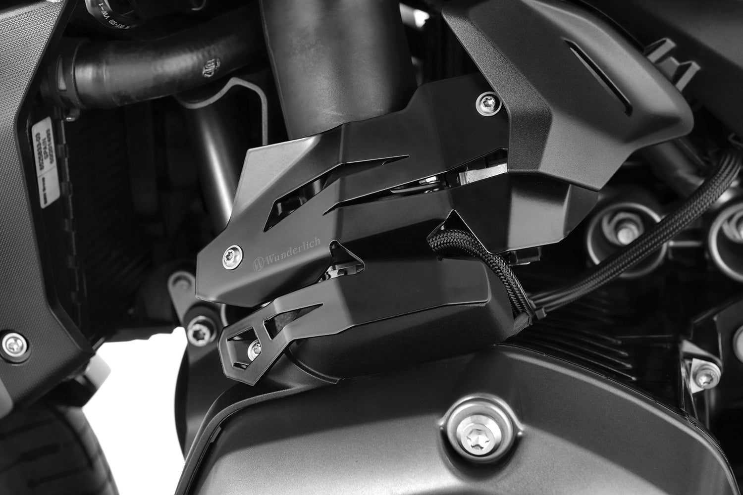 Wunderlich Injection Cover Left | Black | BMW R 1200 R -   Pyramid Motorcycle Accessories