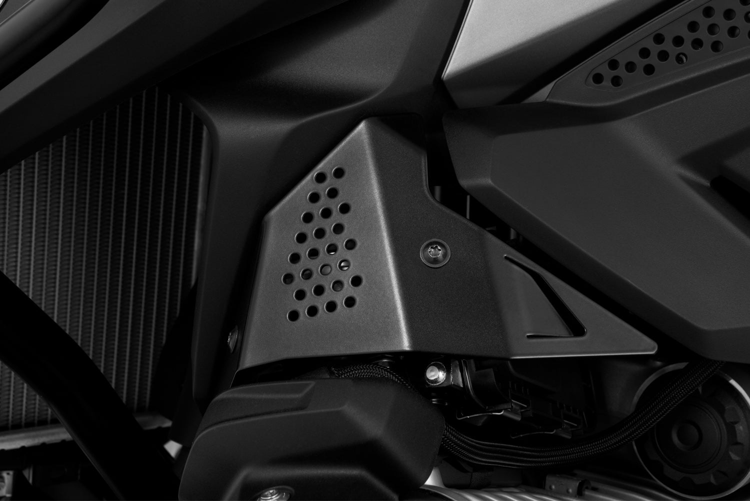 Wunderlich Fuel Injection System Cover | Black | BMW R 12 -   Pyramid Motorcycle Accessories