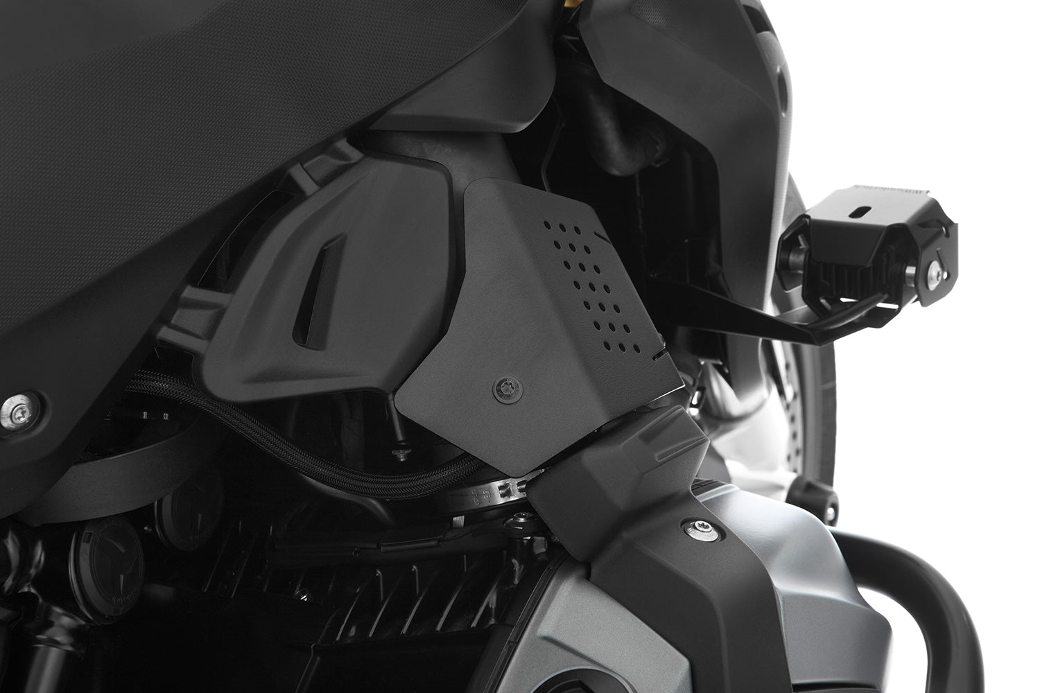 Wunderlich Fuel Injection System Cover Right | Black | BMW R 1250 GS -   Pyramid Motorcycle Accessories