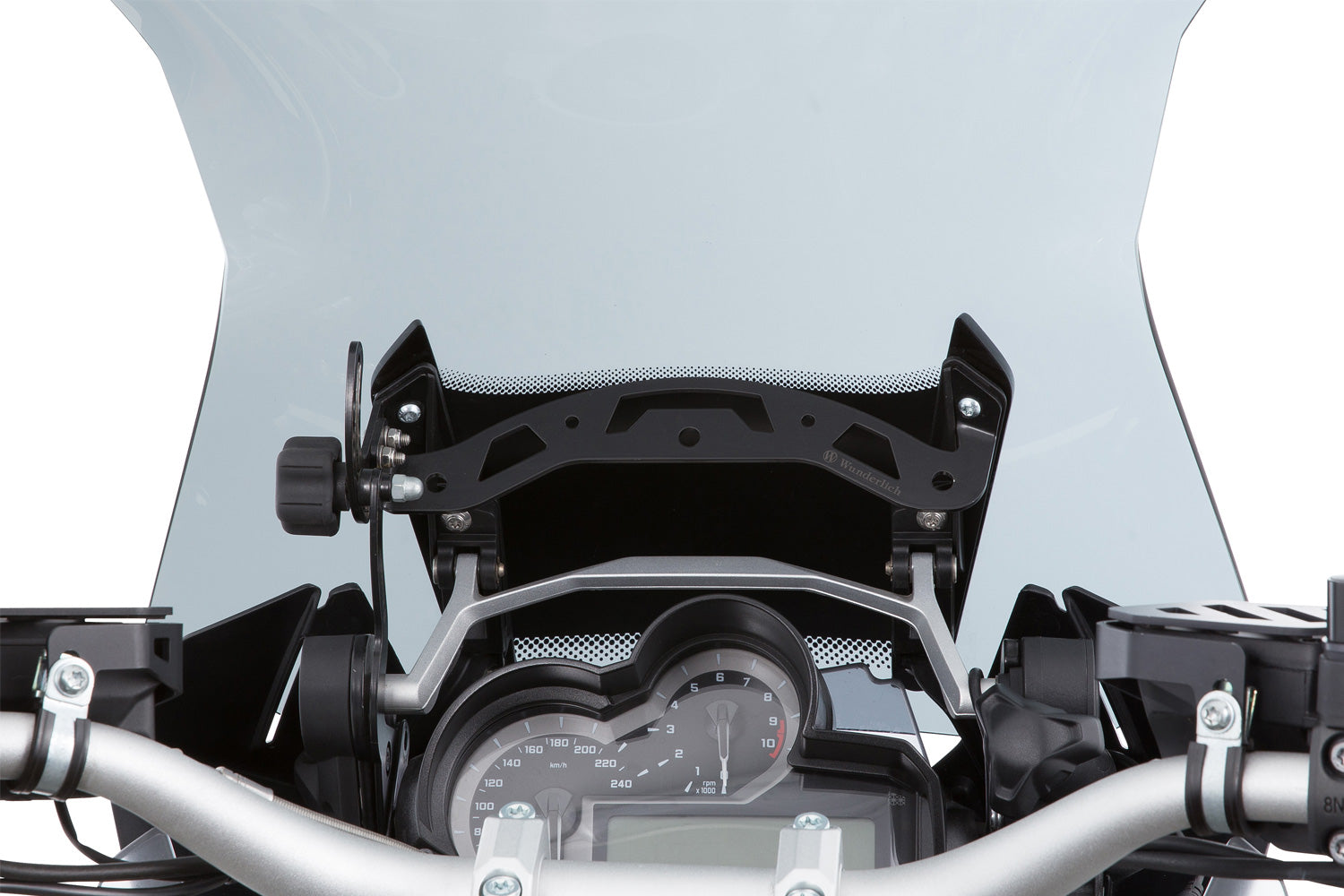 Wunderlich Wind Deflector Ergo | Smoked Grey -   Pyramid Motorcycle Accessories