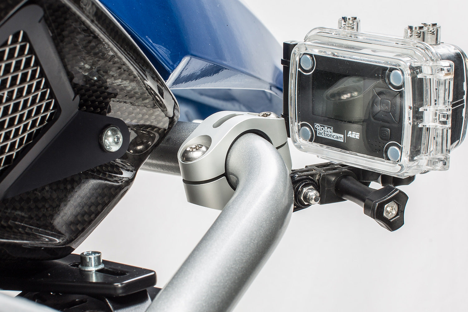 Wunderlich Vario Clamp | Silver | BMW R nineT -   Pyramid Motorcycle Accessories