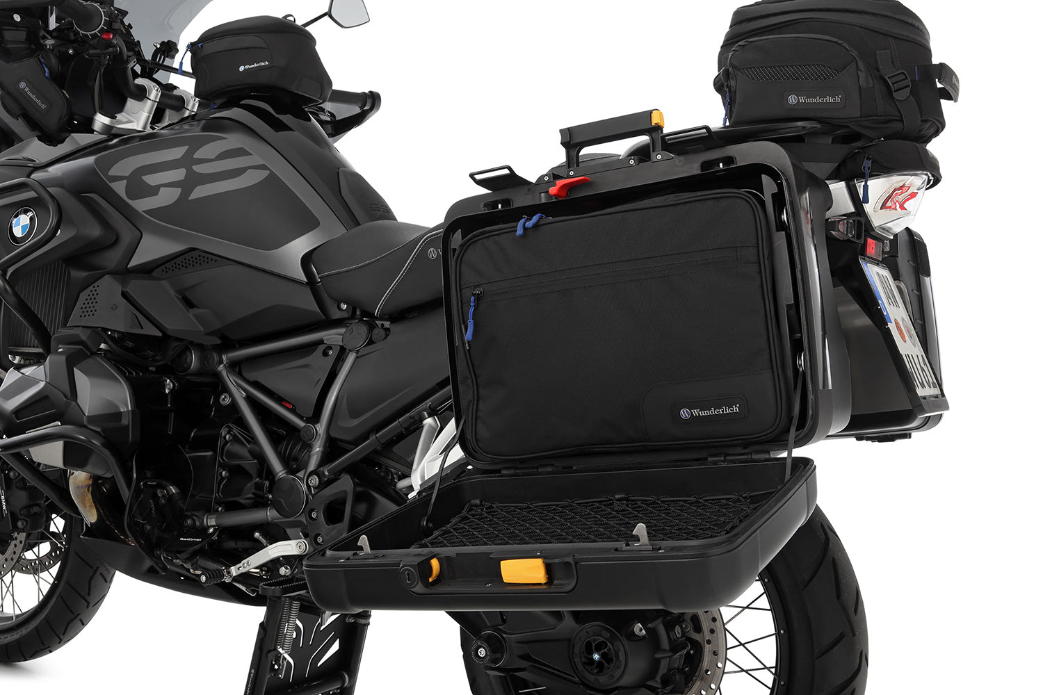 Wunderlich Vario Suitcase Inner Pocket Set | Black | BMW R 1300 GS -   Pyramid Motorcycle Accessories
