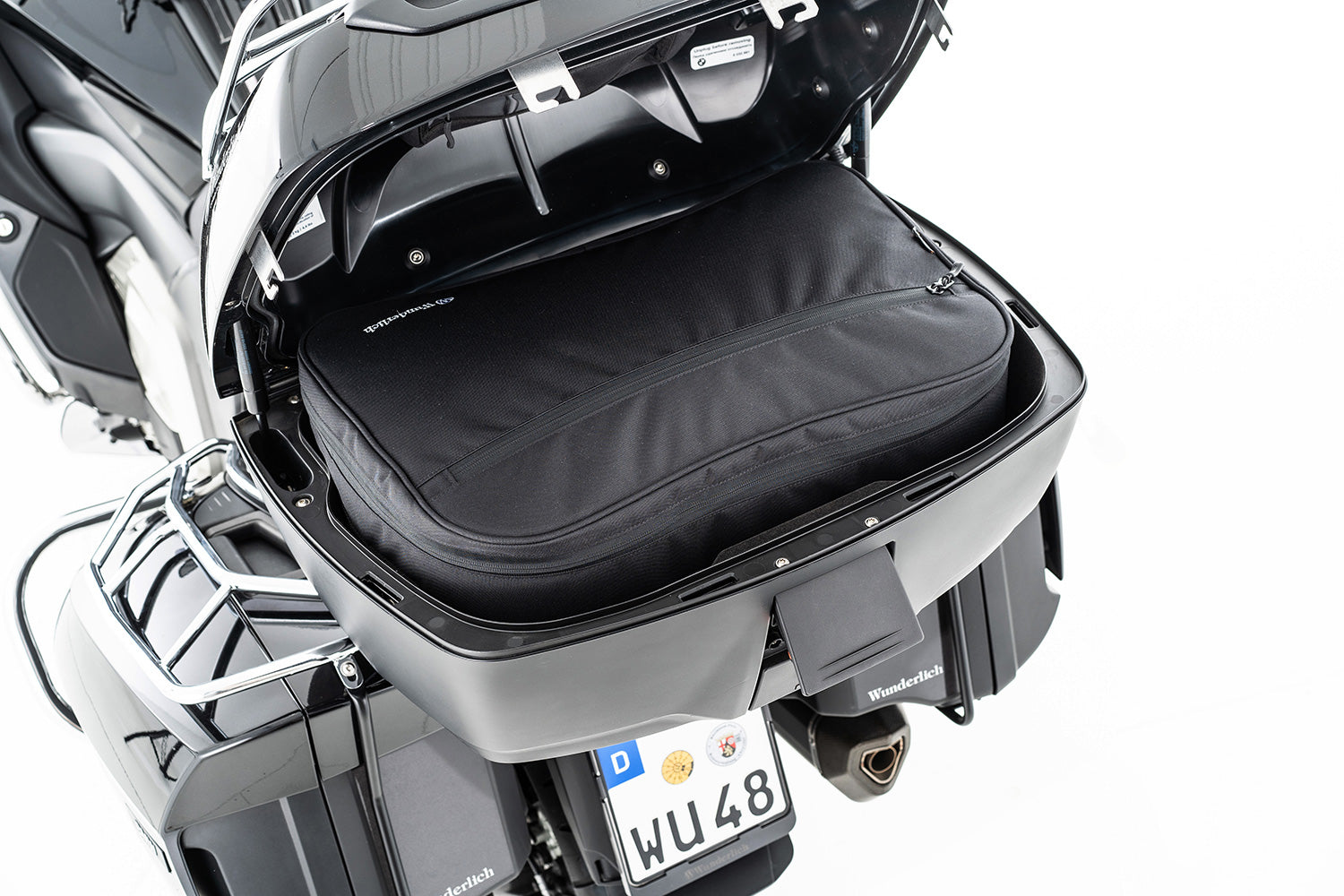 Wunderlich Top Case Bag Set Elephant Drybag Left and Right | Black | BMW F 650 GS -   Pyramid Motorcycle Accessories