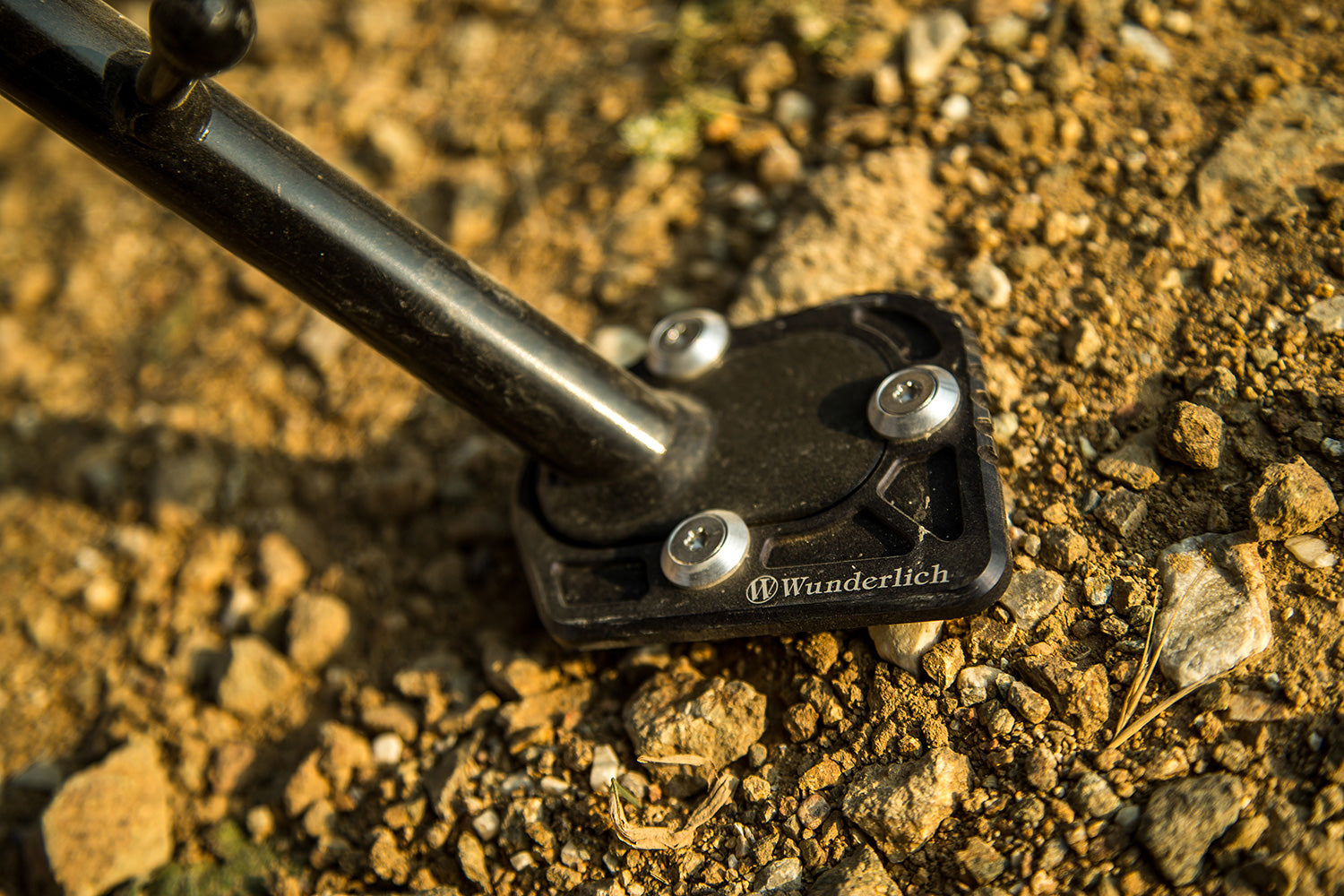 Wunderlich Side Stand Support Enlargement Standard Version R 1200/1250 GS + Adventure -   Pyramid Motorcycle Accessories