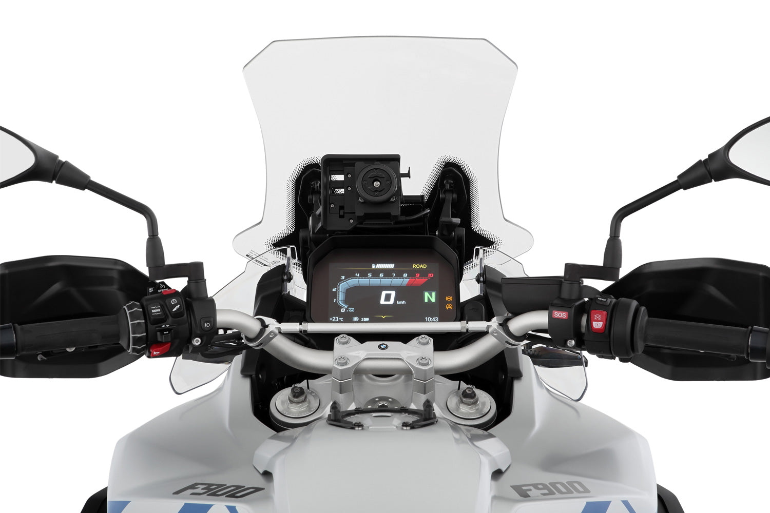 Wunderlich Marathon Windshield | Light Smoke | BMW F 900 GS Adventure -   Pyramid Motorcycle Accessories