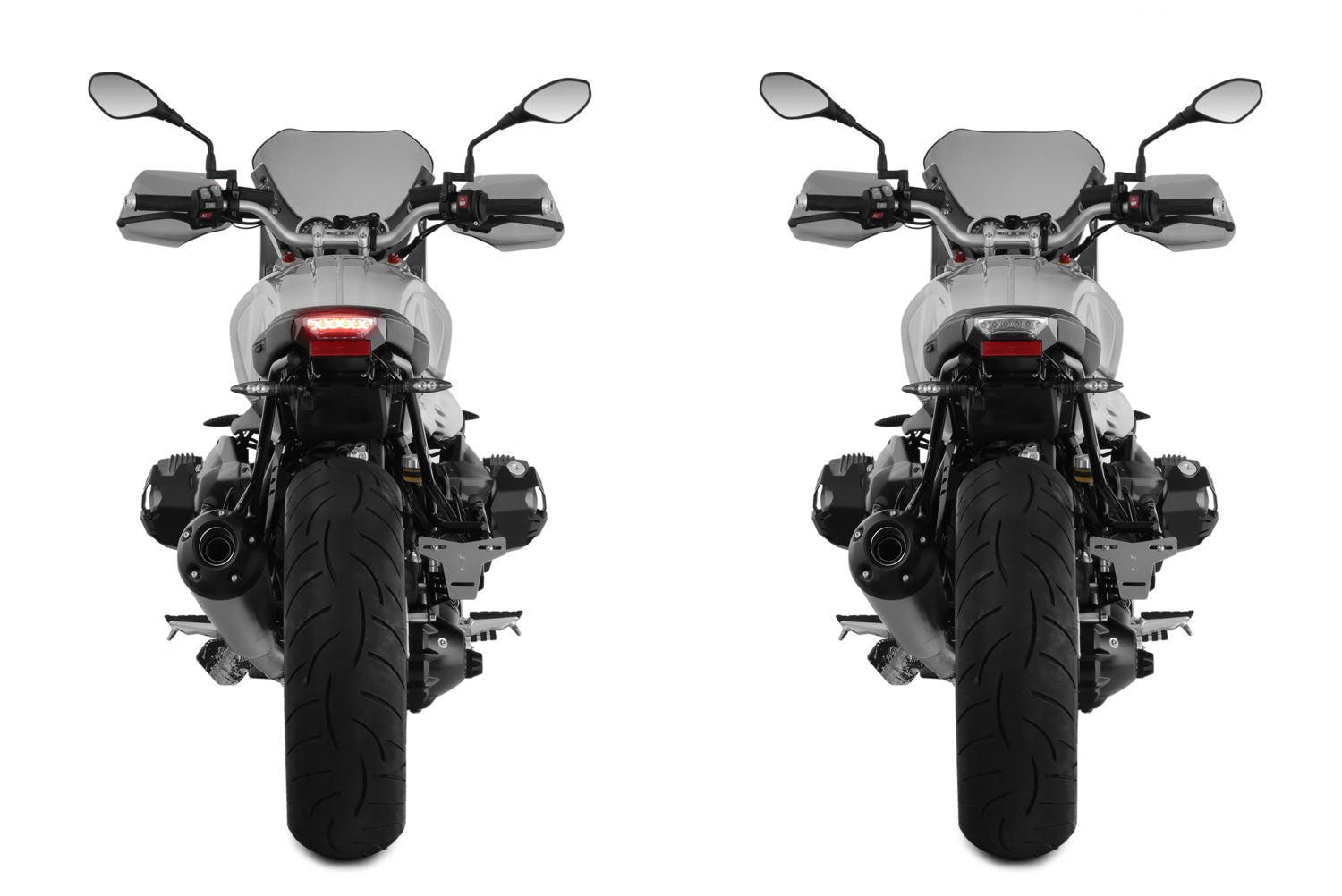 Wunderlich Tail Conversion Incl Taillight | Black | BMW R nineT -   Pyramid Motorcycle Accessories