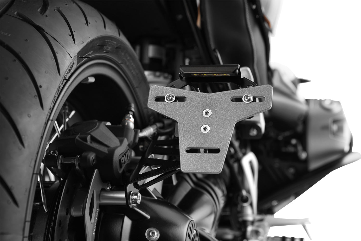 Wunderlich Tail Conversion Incl Taillight | Black | BMW R nineT -   Pyramid Motorcycle Accessories