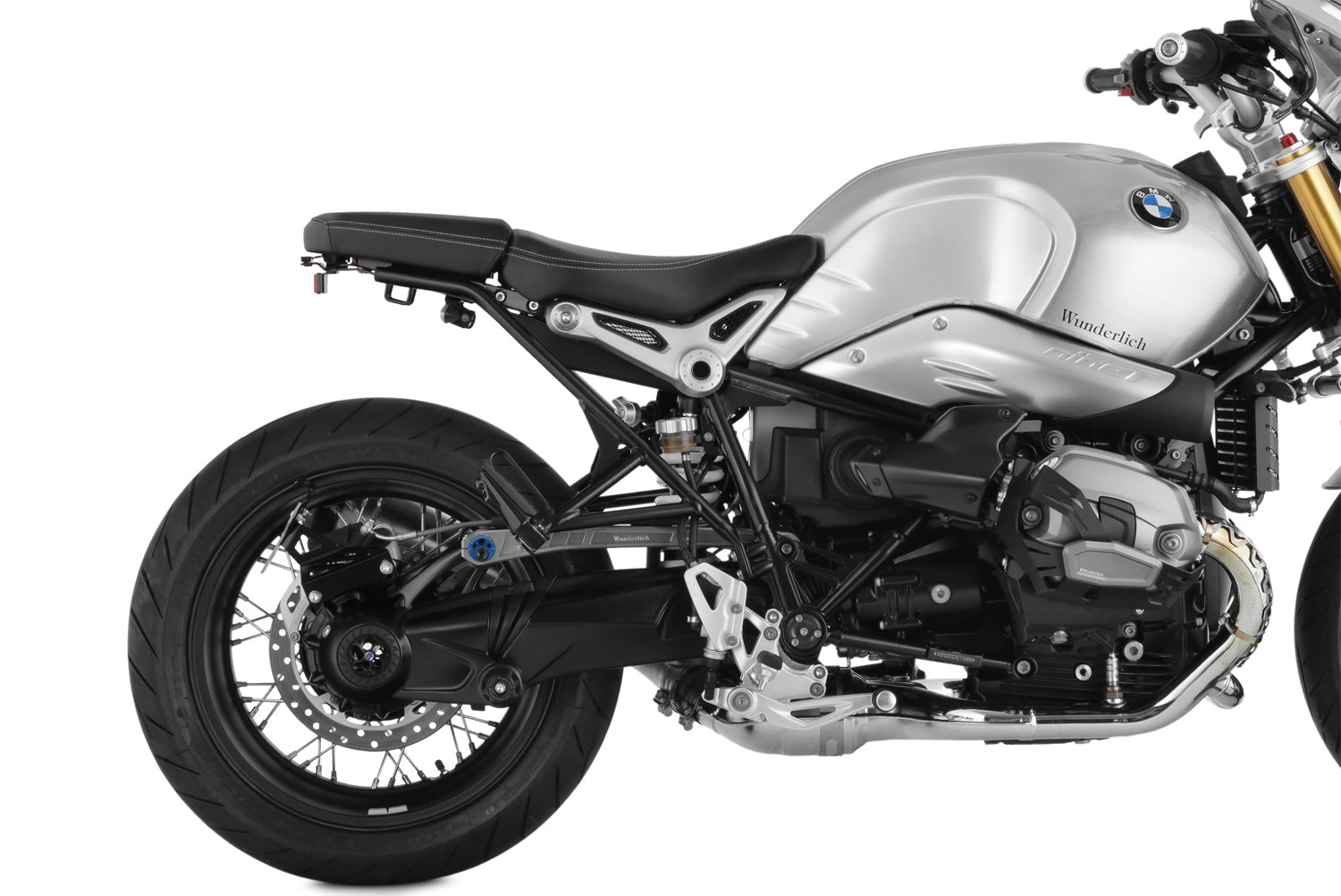 Wunderlich Low with Tail Light Conversion Devils-Eye | Black | BMW R nineT -   Pyramid Motorcycle Accessories