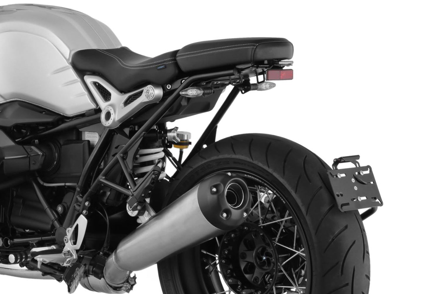 Wunderlich Swing with Tail Light Conversion Devils-Eye | Black | BMW R nineT -   Pyramid Motorcycle Accessories