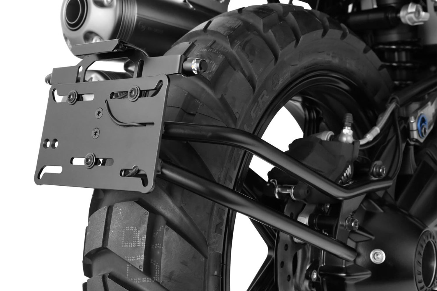 Wunderlich Swing with Tail Light Conversion Devils-Eye | Black | BMW R nineT -   Pyramid Motorcycle Accessories