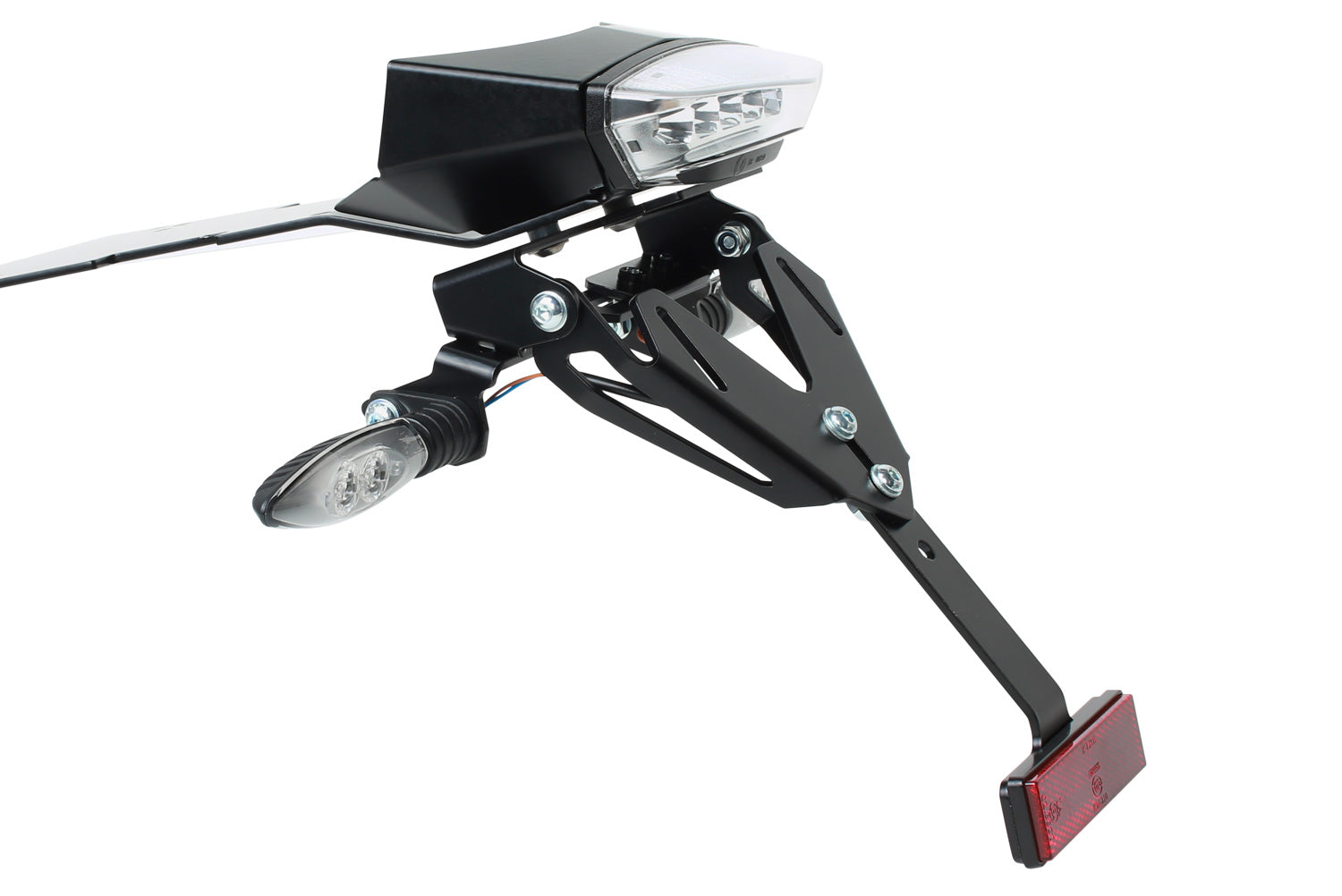 Wunderlich Tail Conversion Swing with Holder Original Rear Light | Black | BMW R nineT -   Pyramid Motorcycle Accessories