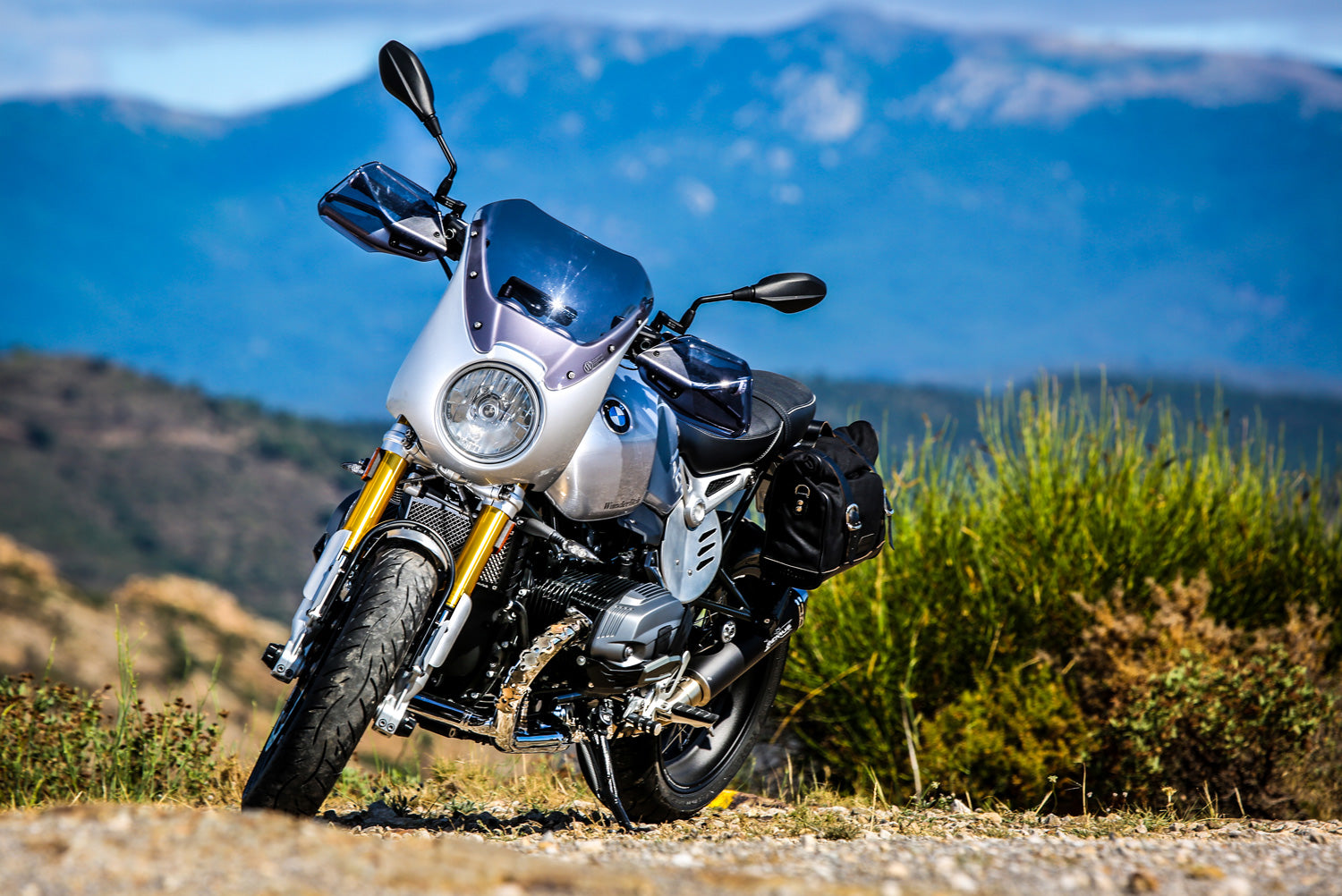 Wunderlich Tail Conversion Sport with Holder Original Rear Light | Black | BMW R nineT -   Pyramid Motorcycle Accessories