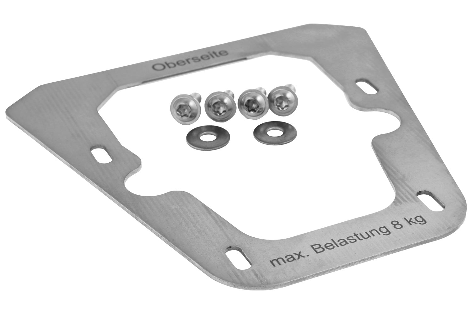 Wunderlich Ergo+ Handlebar Risers | Silver -   Pyramid Motorcycle Accessories