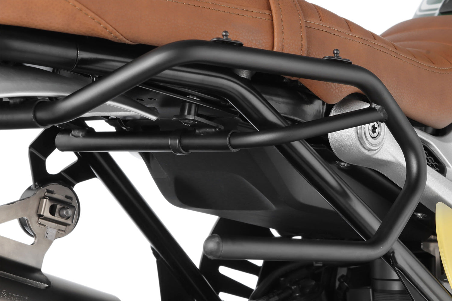 Wunderlich Holder For Mammut Bags Left | Black | BMW R nineT -   Pyramid Motorcycle Accessories