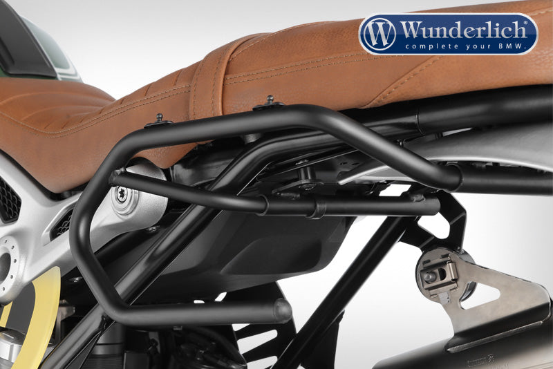 Wunderlich Holder For Mammut Bags Left | Black | BMW R nineT -   Pyramid Motorcycle Accessories