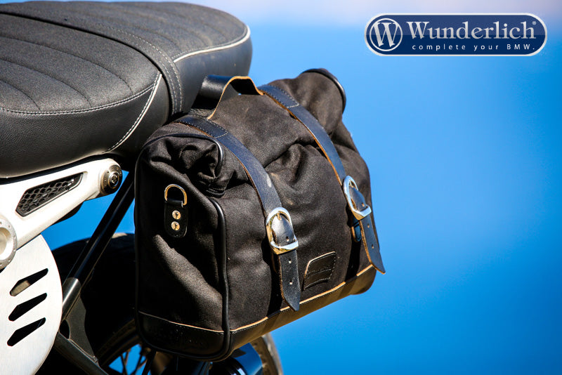 Wunderlich Holder For Mammut Bags Left | Black | BMW R nineT -   Pyramid Motorcycle Accessories