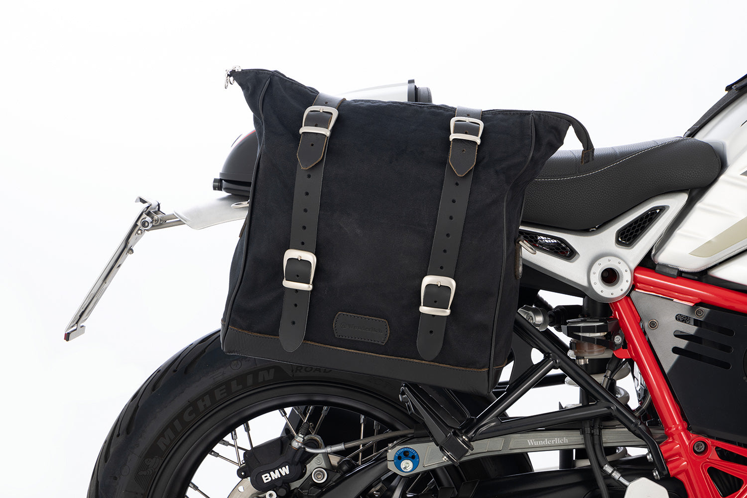 Wunderlich Strap Extension For Mammut Side Bag | Black | BMW R nineT -   Pyramid Motorcycle Accessories