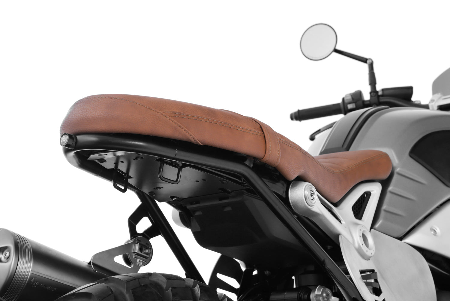 Wunderlich Tail Conversion without Taillight | Black | BMW S 1000 XR -   Pyramid Motorcycle Accessories