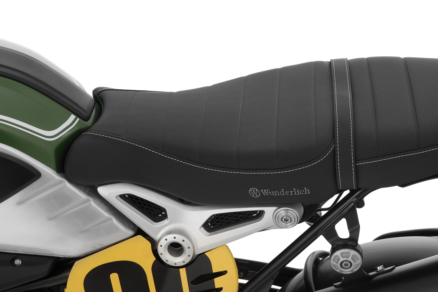 Wunderlich Rider Seat Aktivkomfort Solo | Orange | BMW R nineT -   Pyramid Motorcycle Accessories